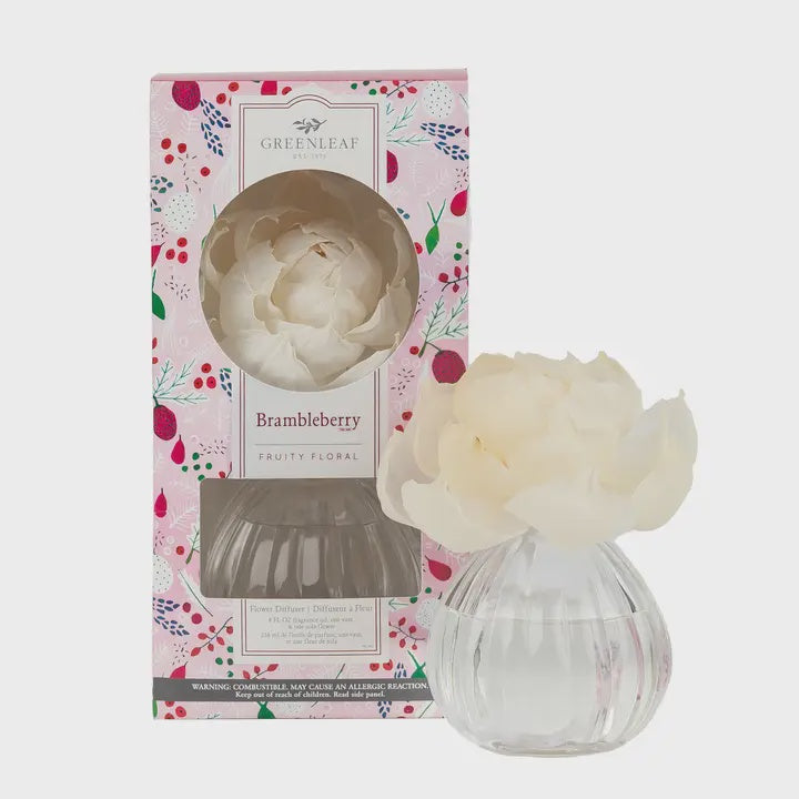 Green Leaf Flower Diffuser