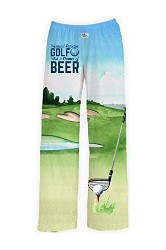 Lounge Pants - Golf w a Chance of Beer