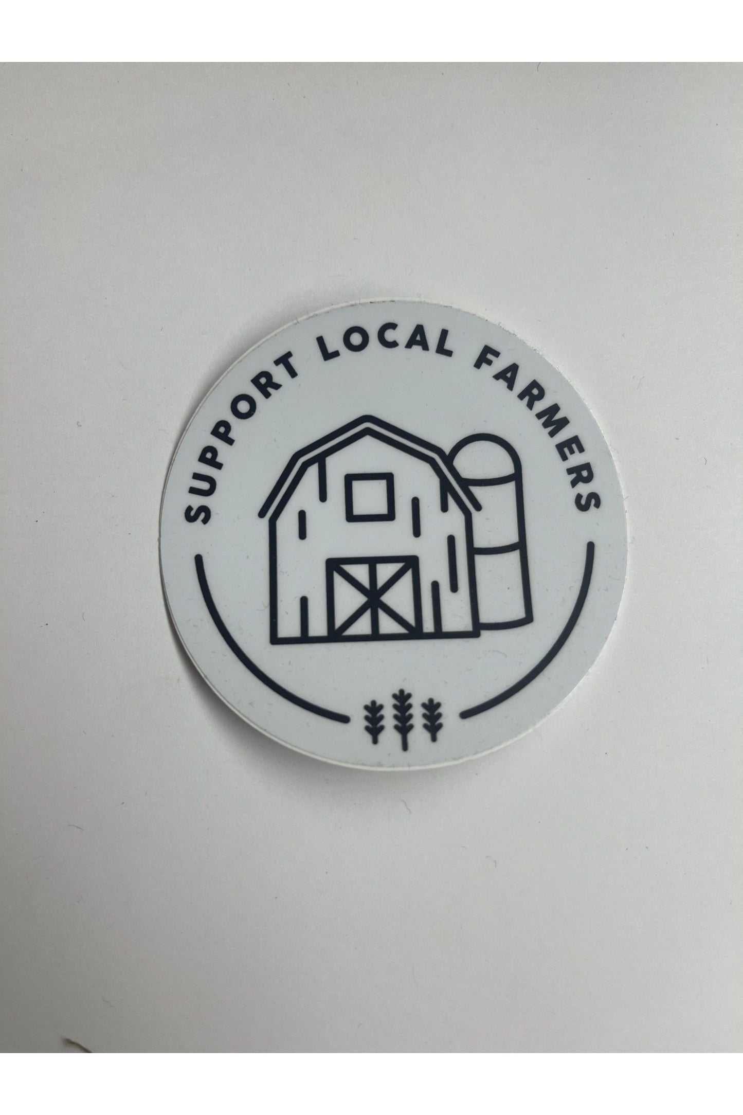 Support Local Farmers Sticker