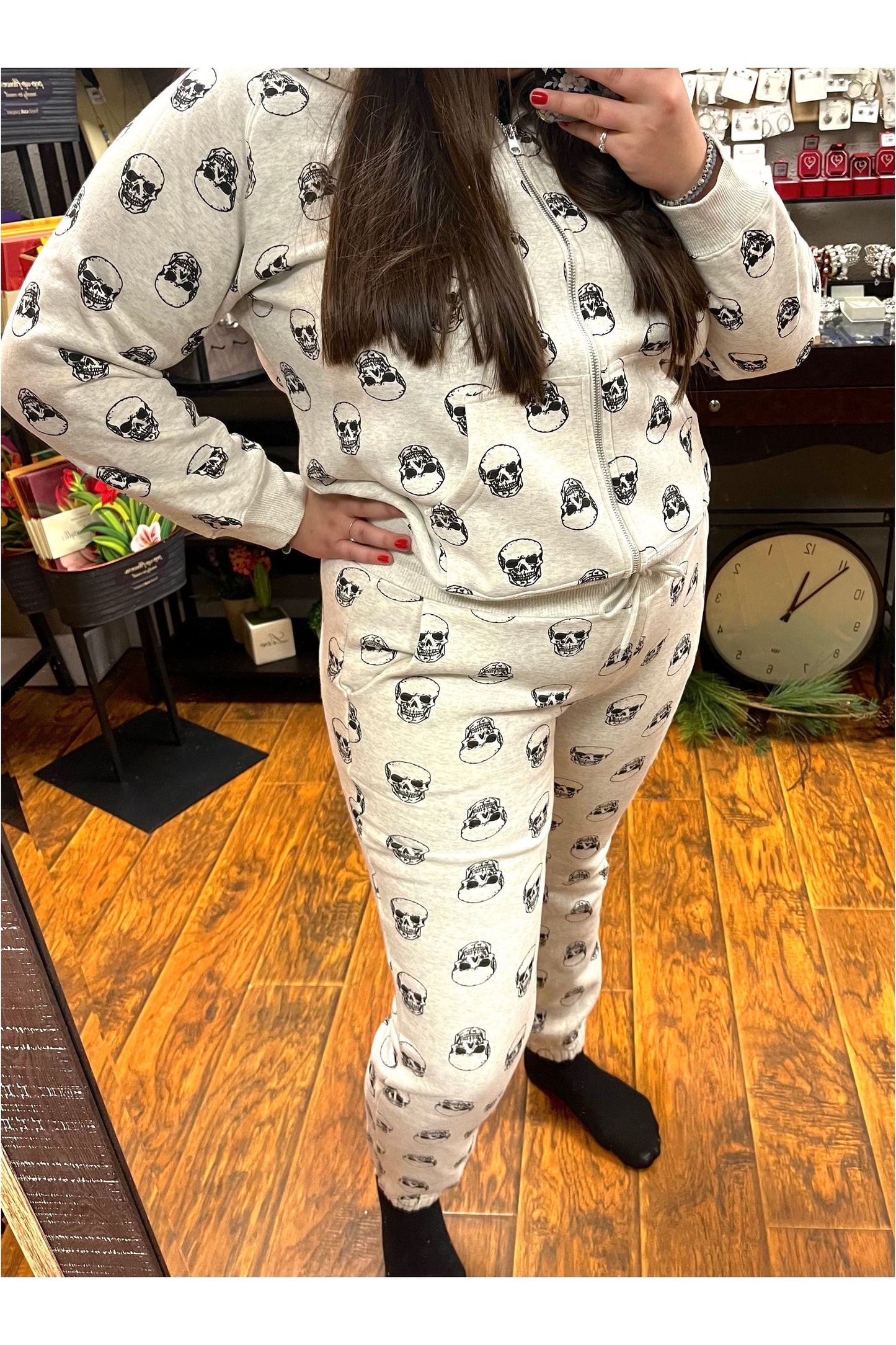 Skull Jogger Sweatpants - Medium