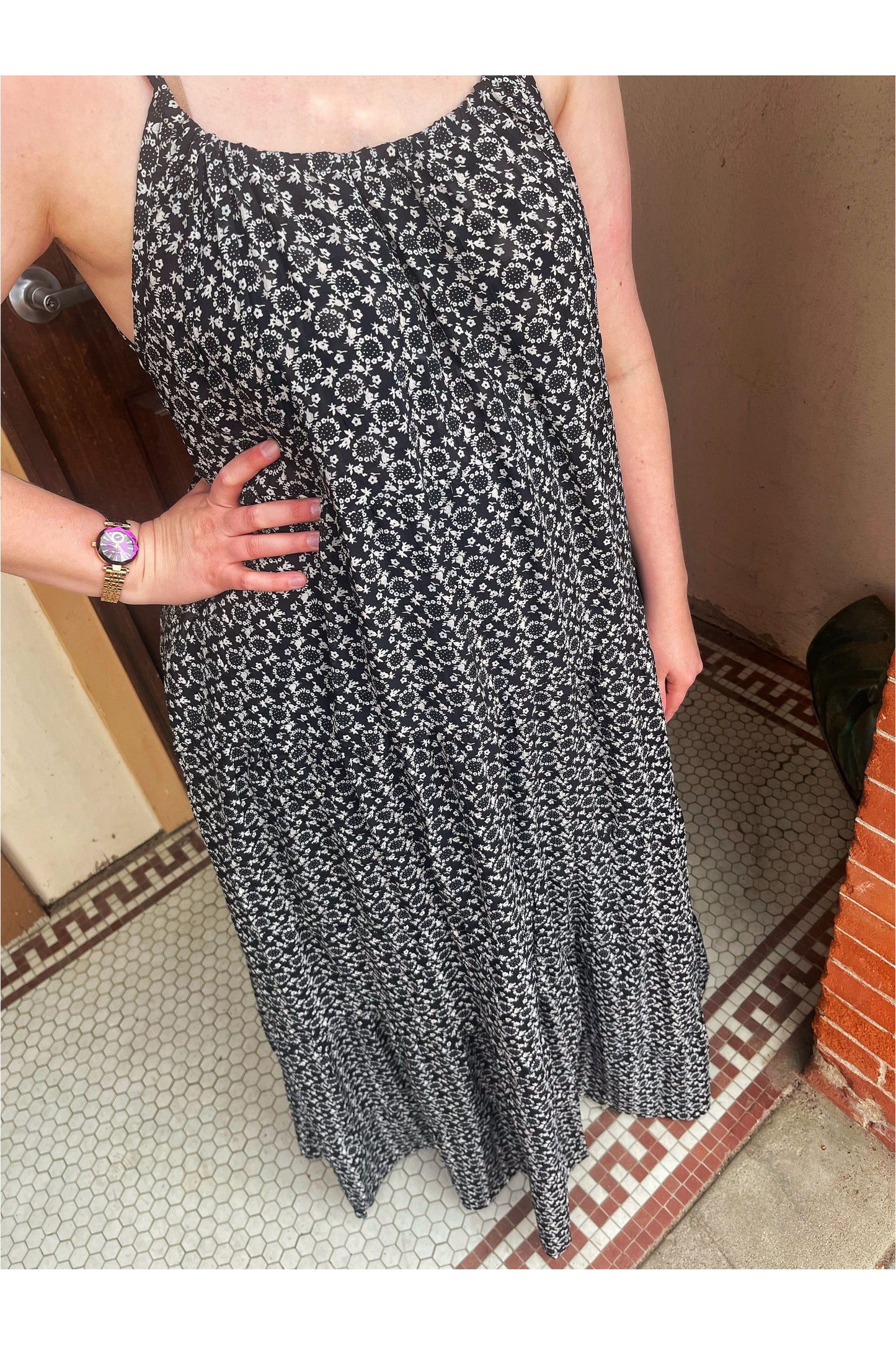 Yak & Yeti Floral Maxi Dress