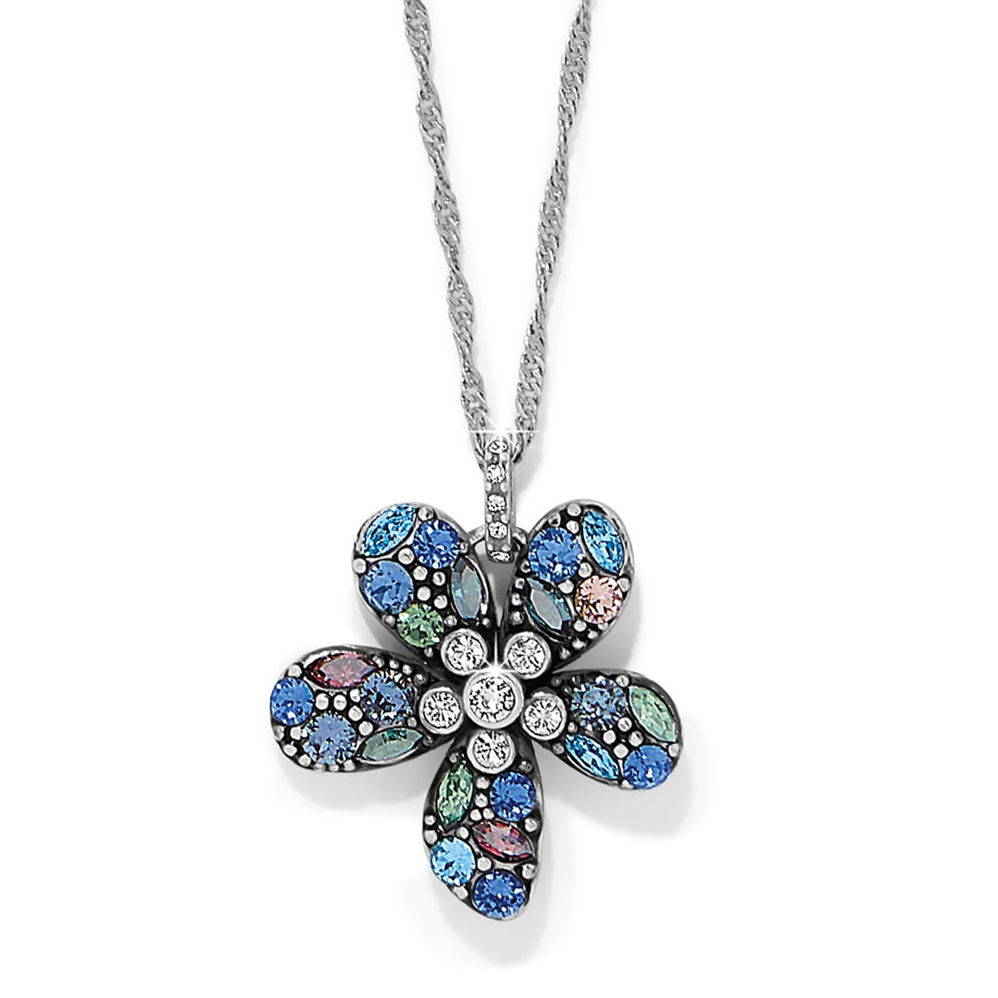 JM0057 -Trust Your Journey Flower Necklace