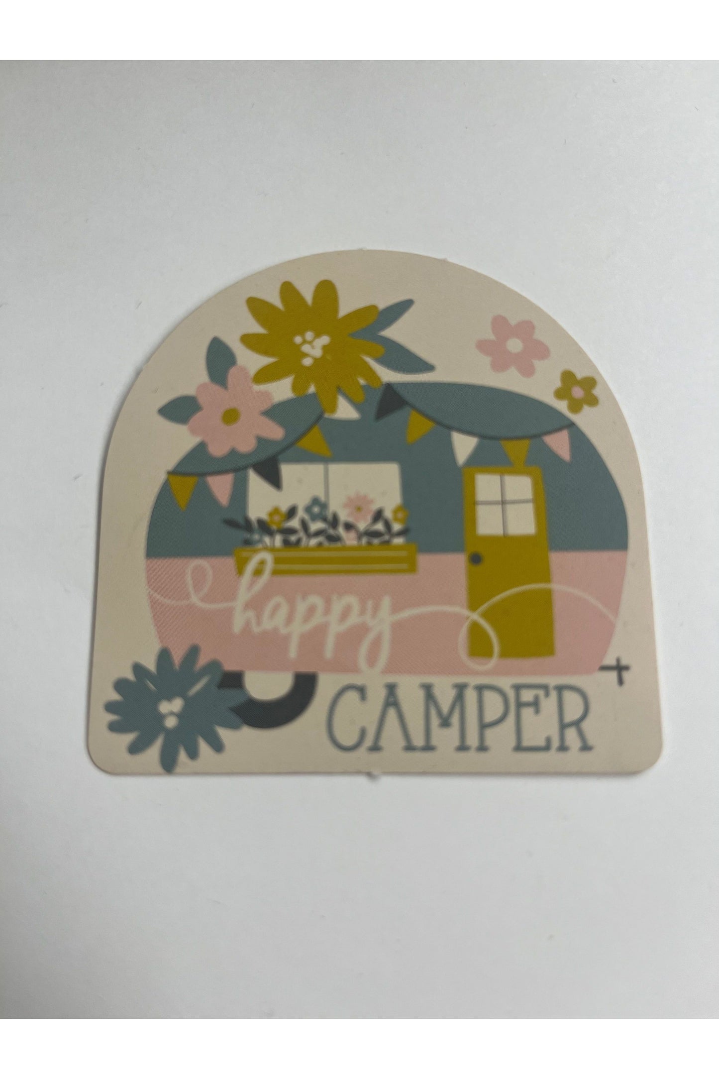 Happy Camper Sticker