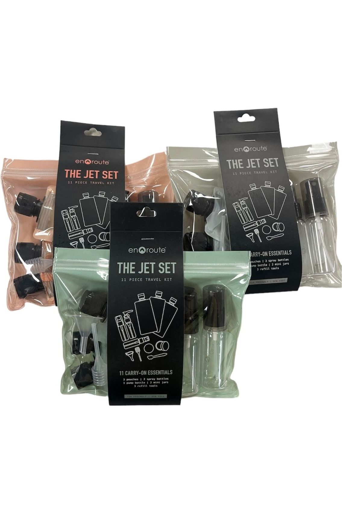 The Jet Set 11 Piece Travel Kit