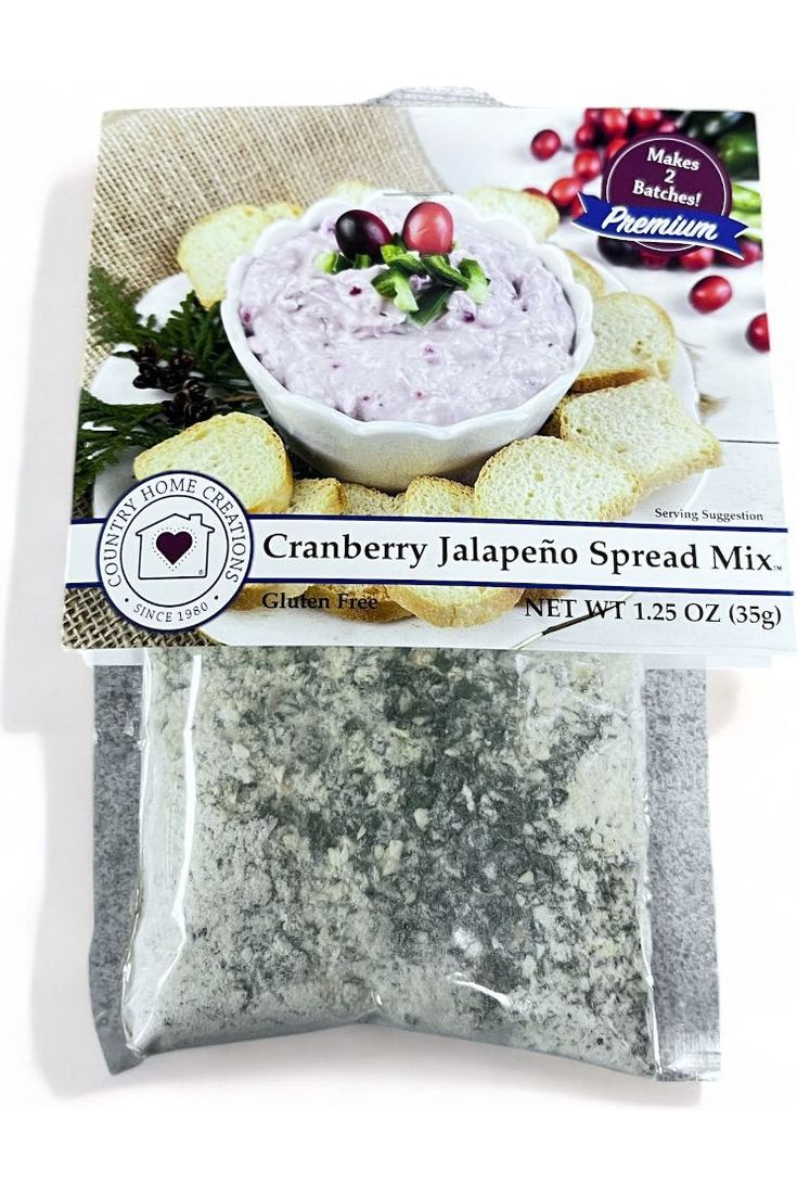 Cranberry jalapeño spread mix