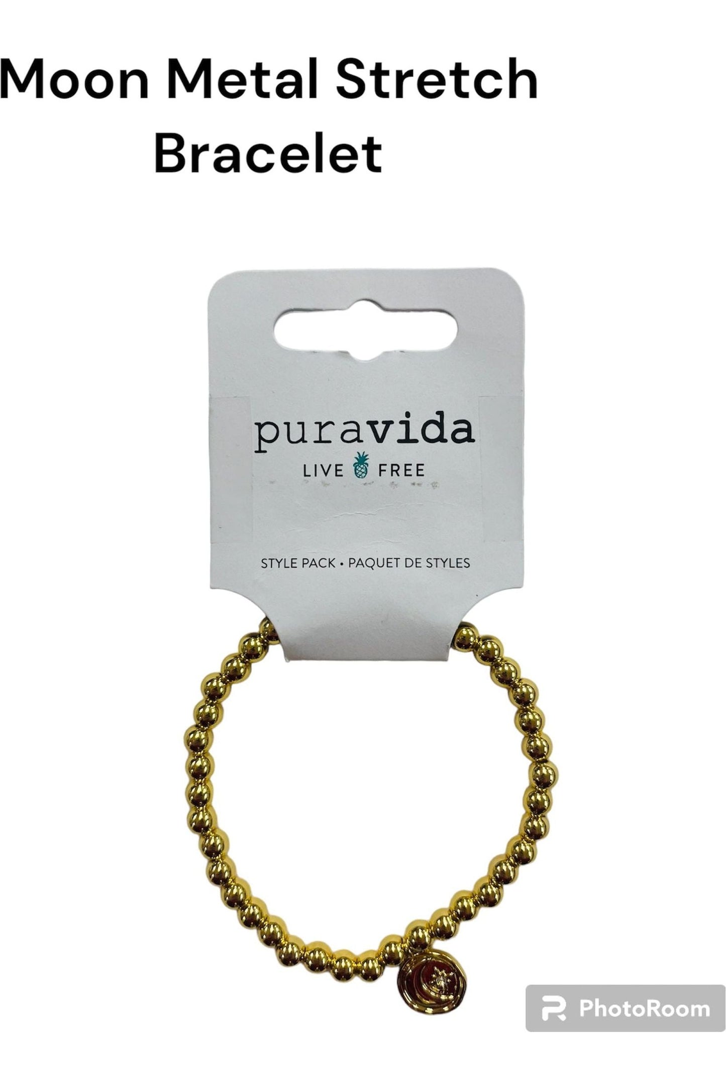Pura Vida Moon Stretch Bracelet