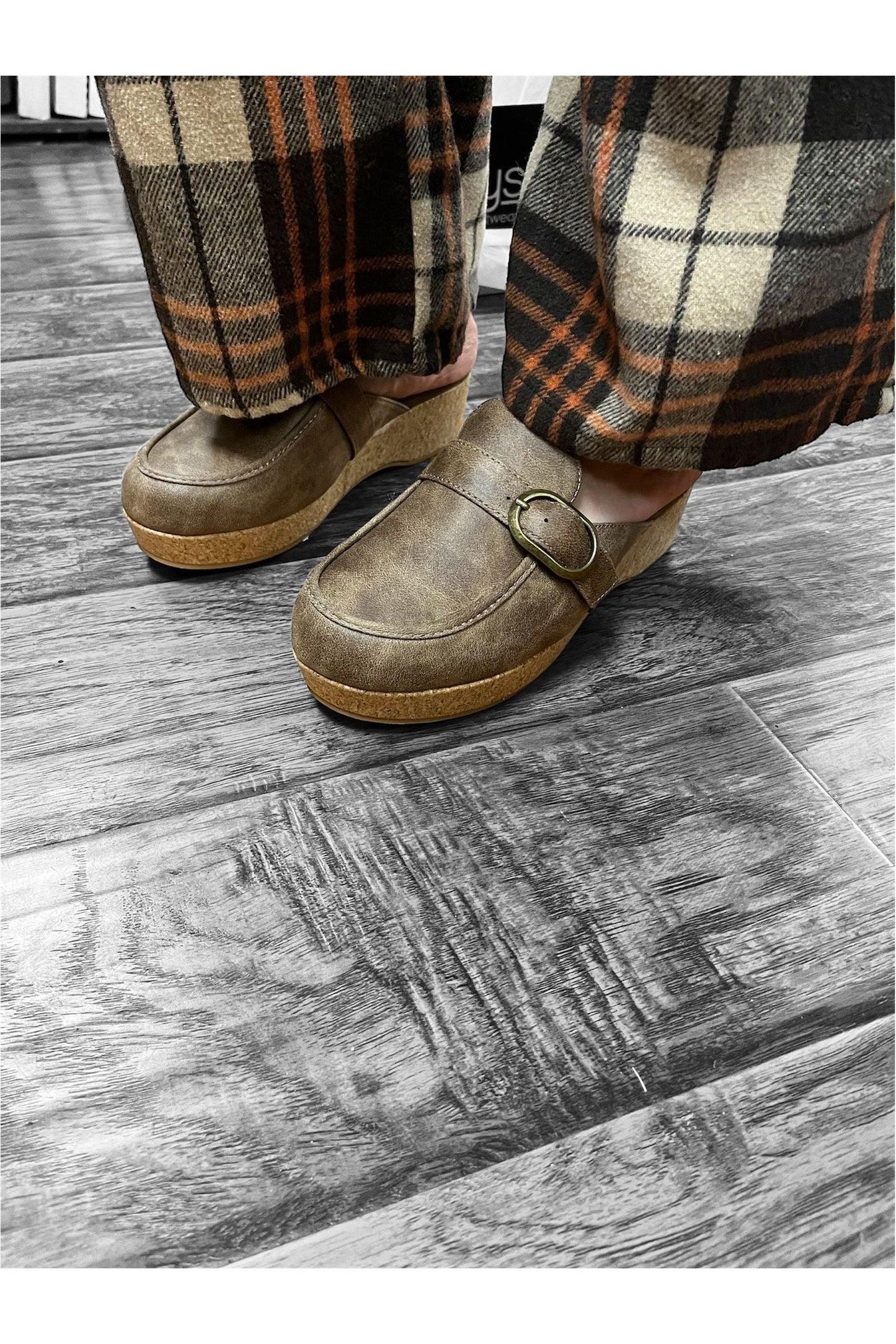 “All Get Out” Taupe loafer