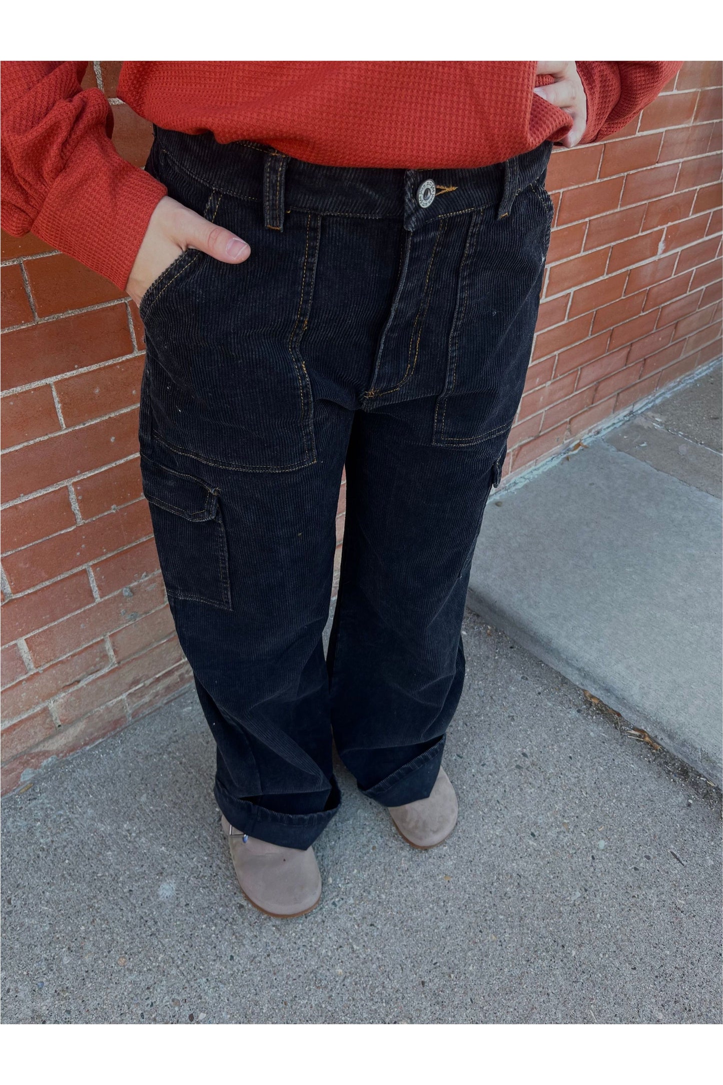 Umgee Ash Corduroy Pants