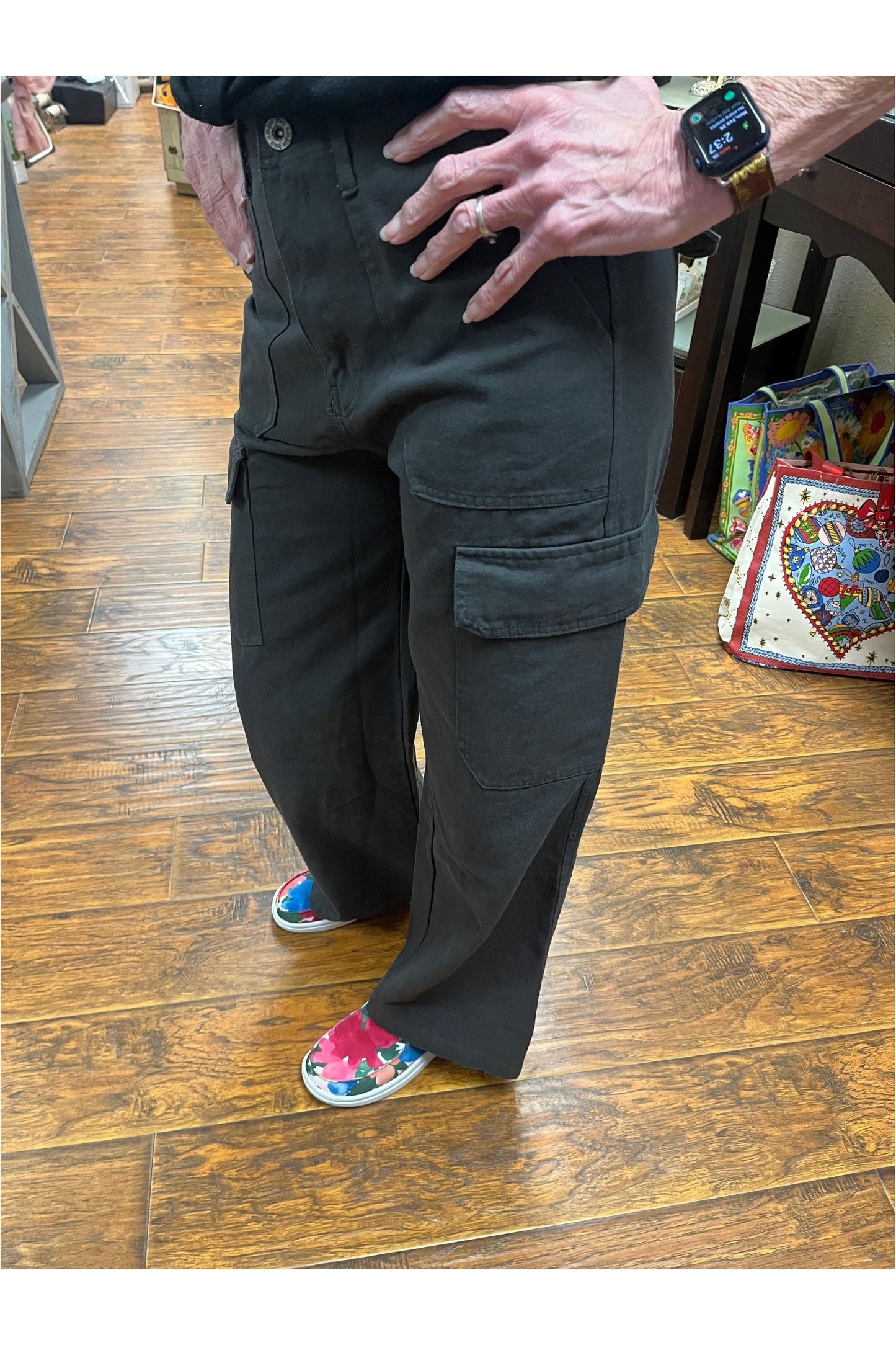 Umgee Cotton Cargo Pants