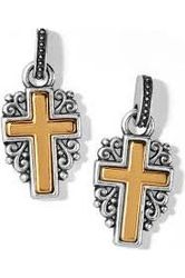 cross earrings