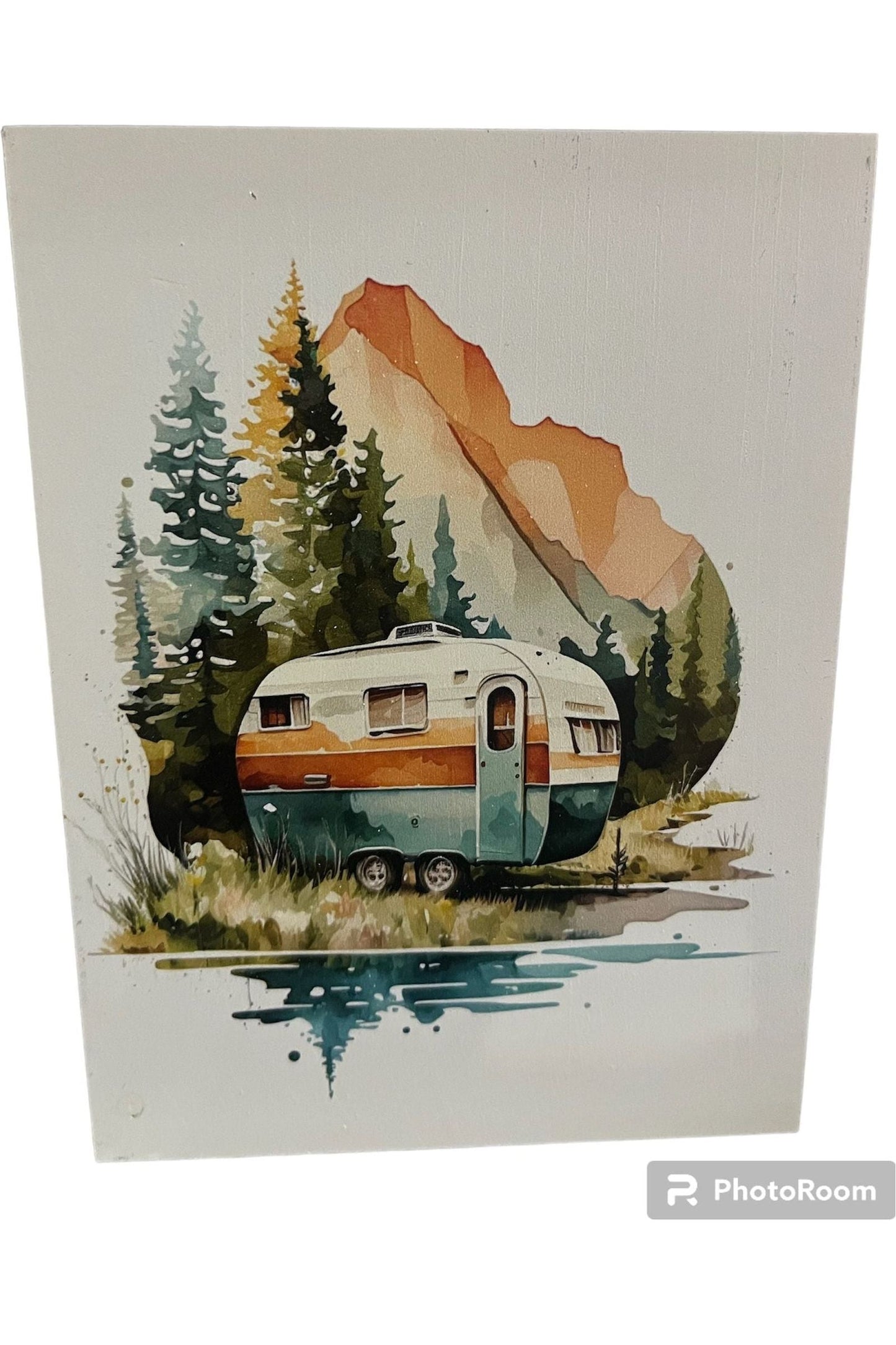 Camper Wood Plaque