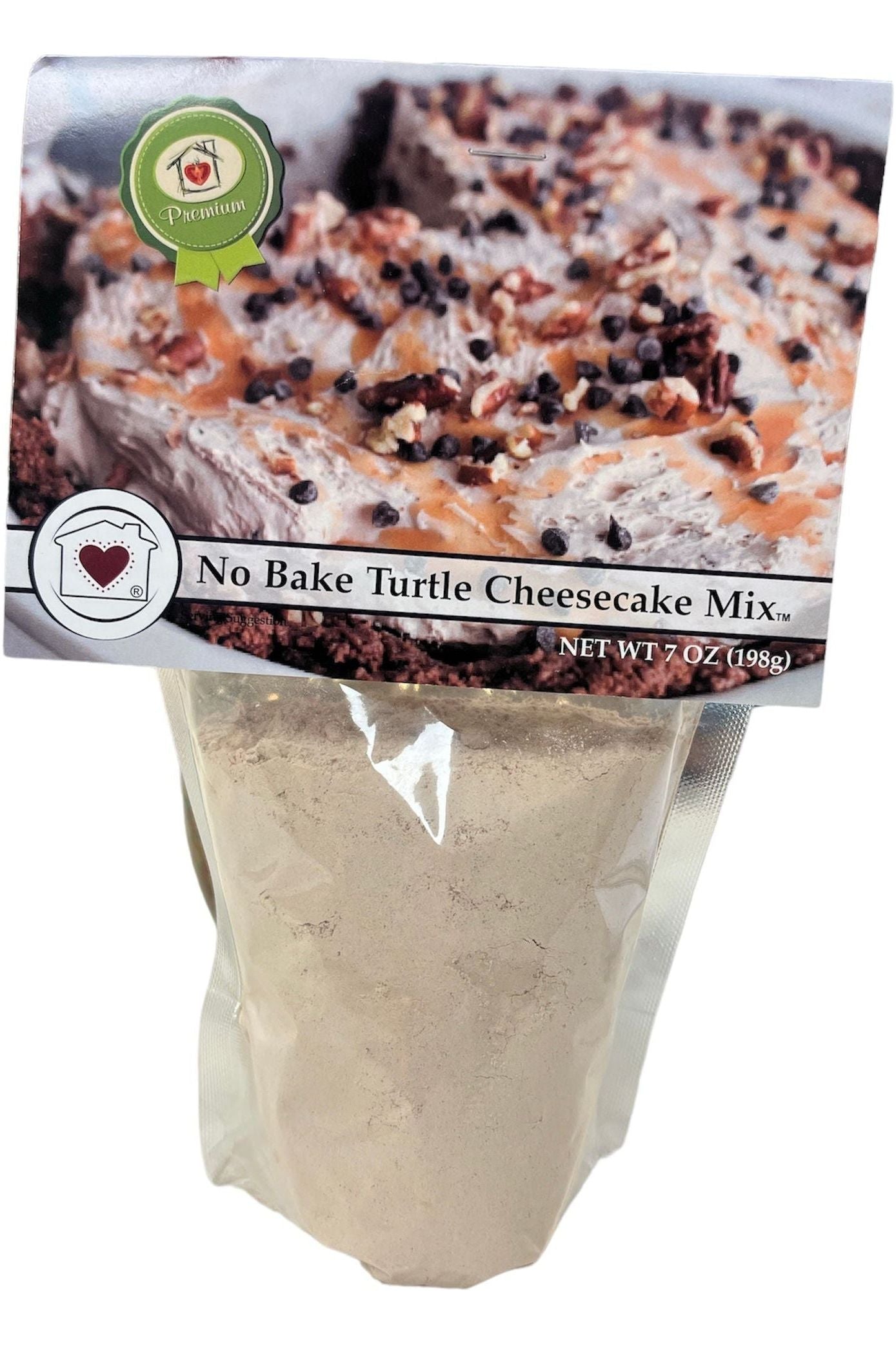 No Bake Turtle Cheesecake