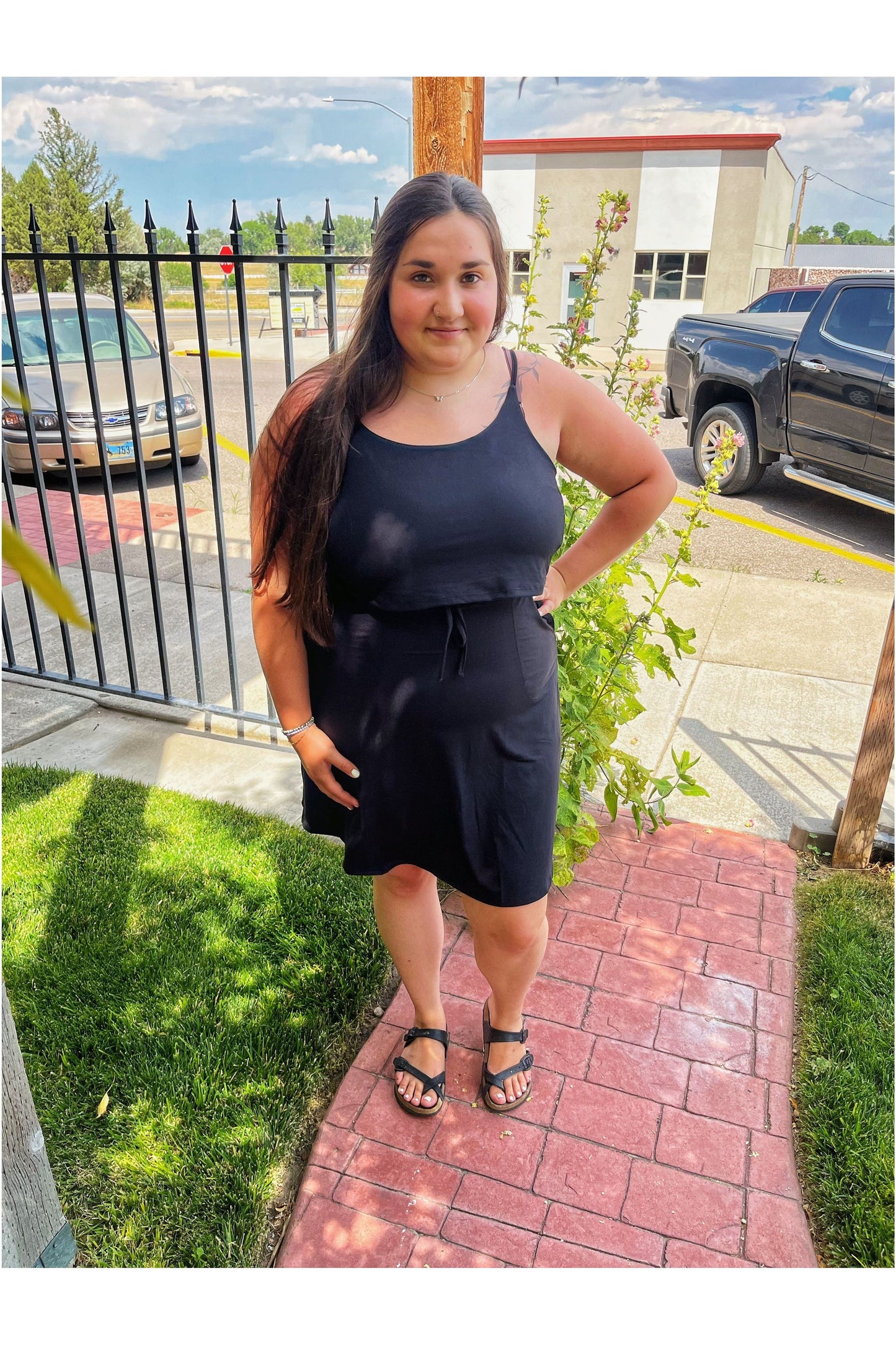 Catamaran Dress - Black