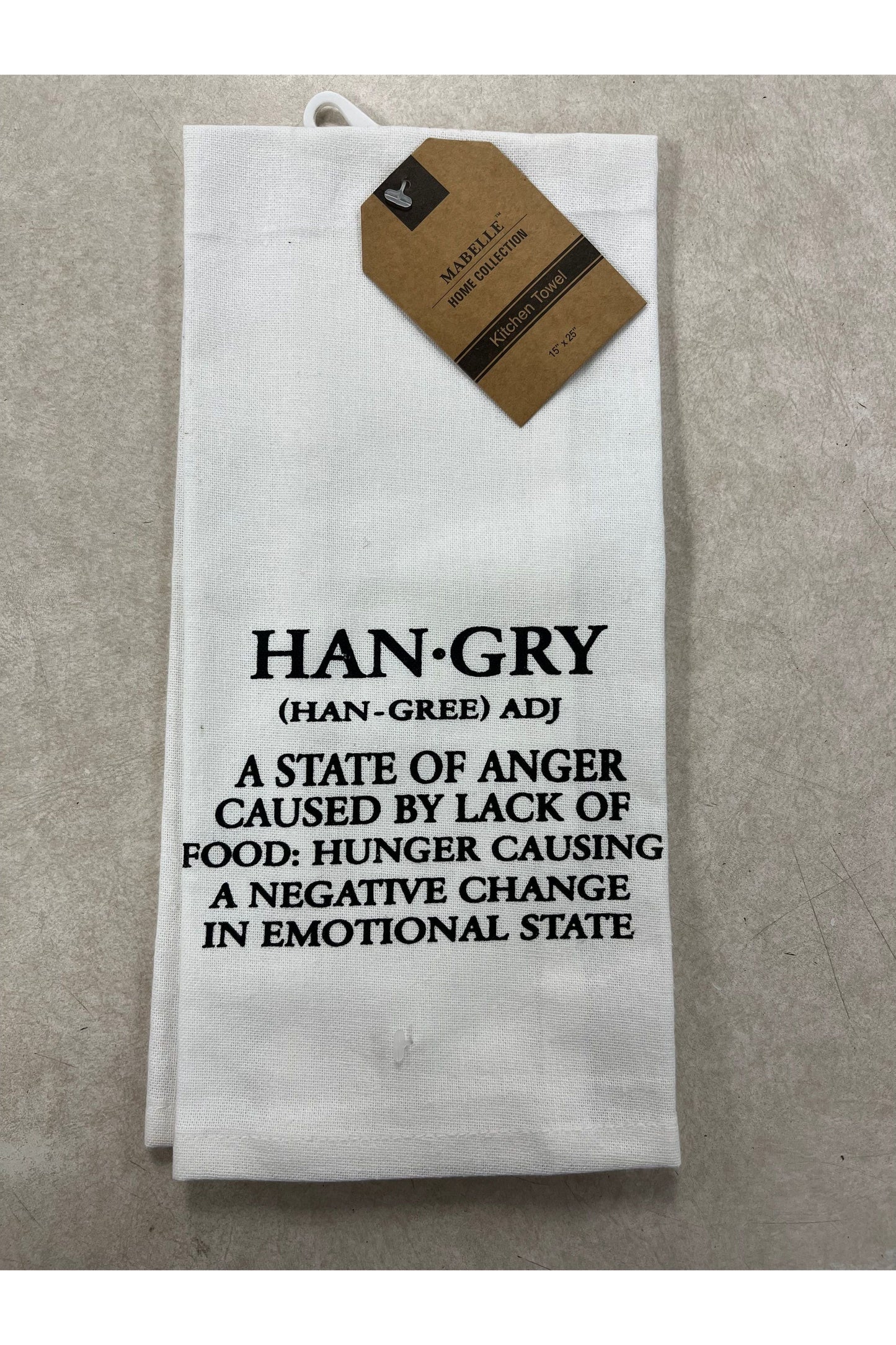 Hangry Definition Kitchen Towel