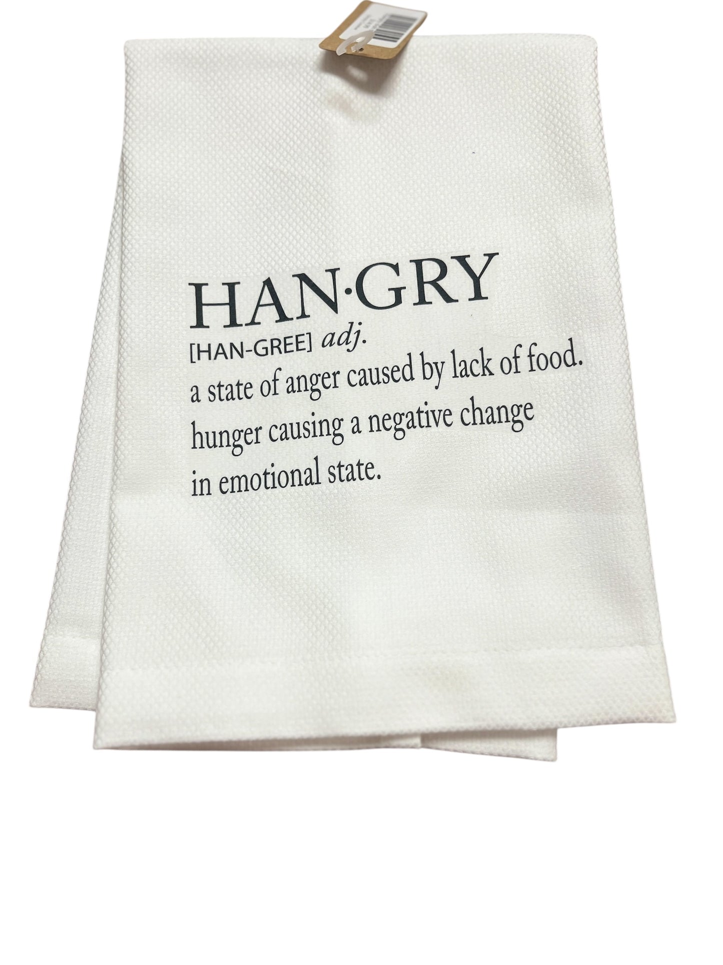 Hangry dish towel