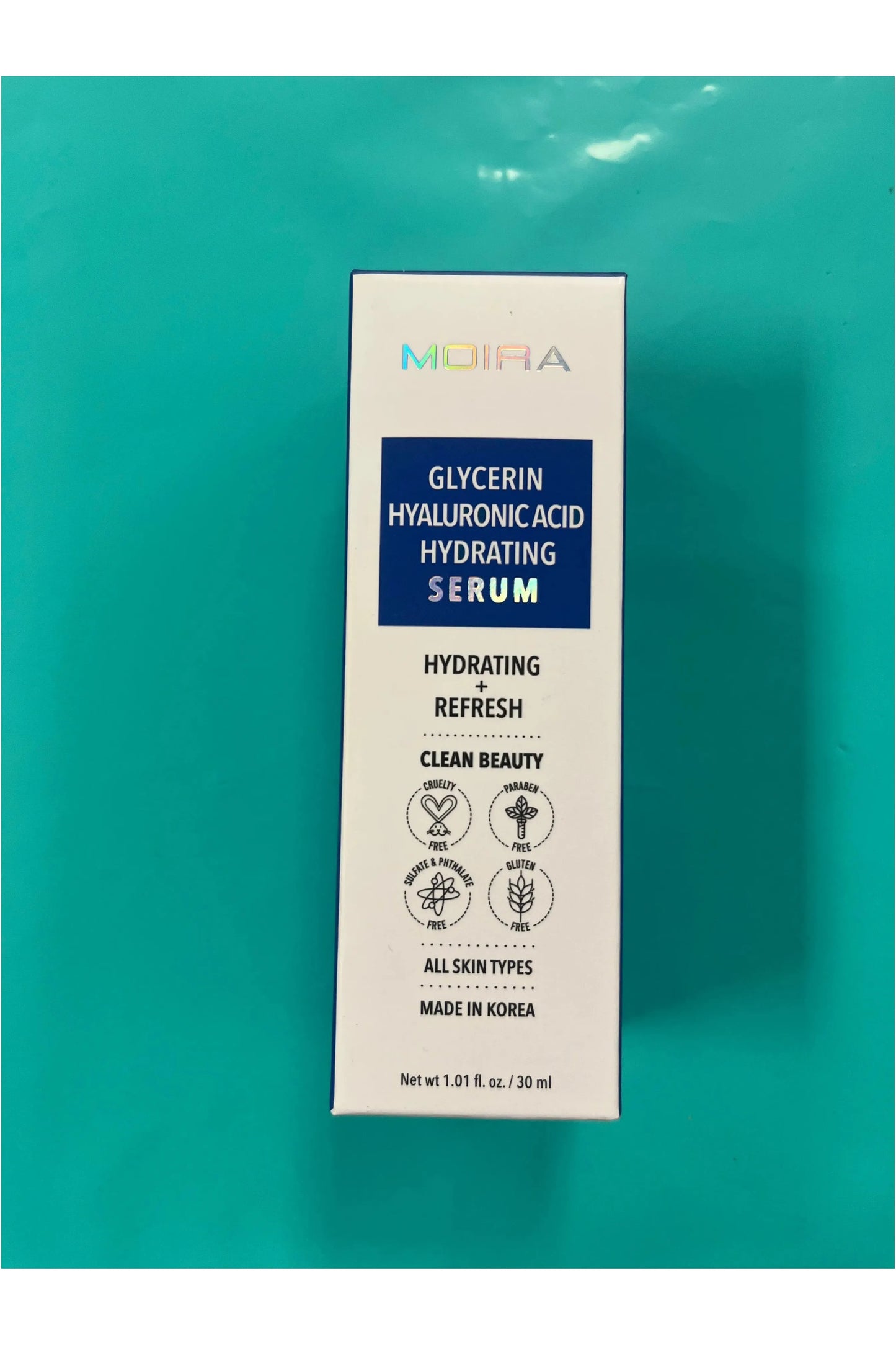 Moira’s glycerin hyaluronic acid hydrating serum