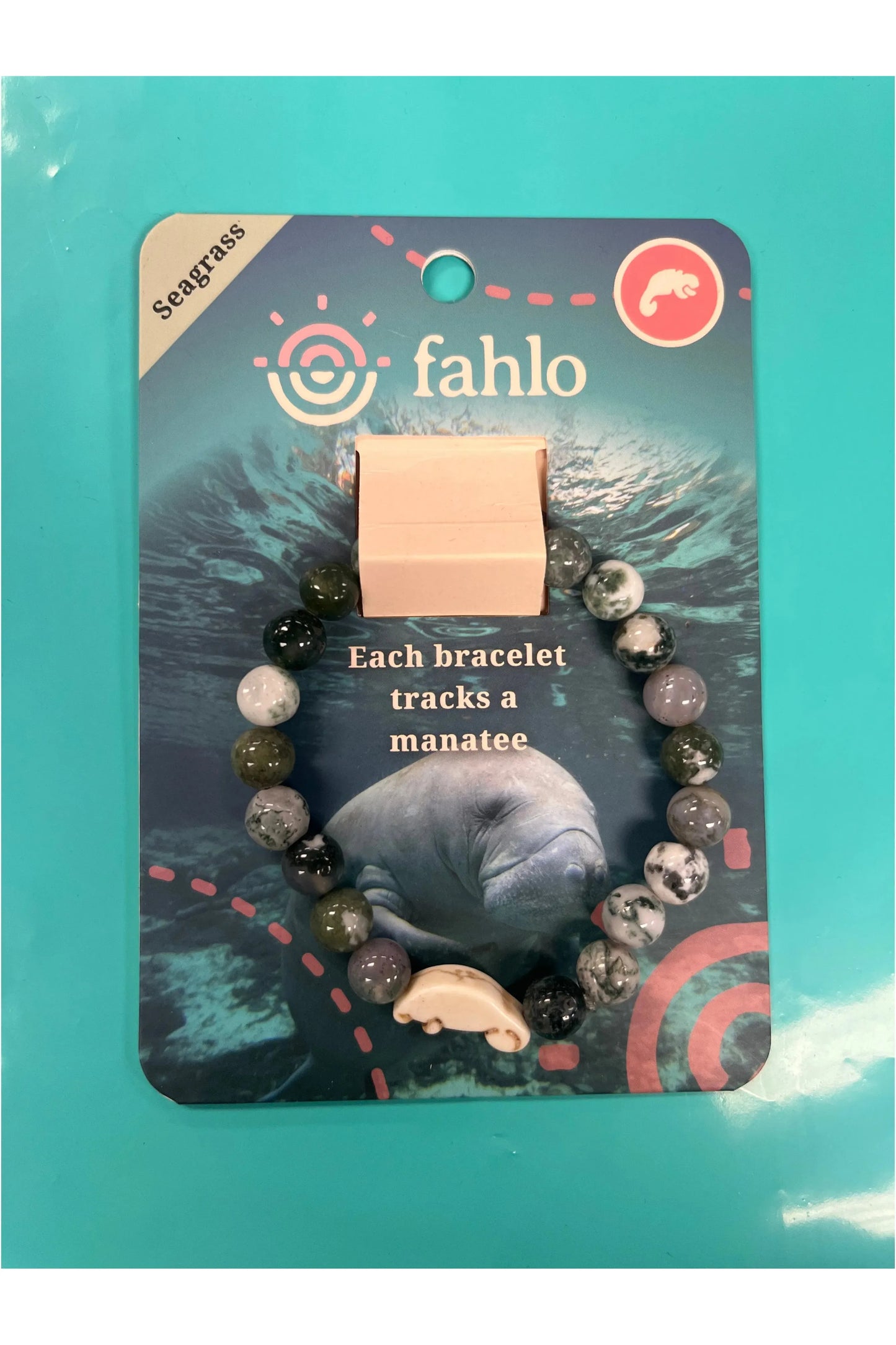 Fahlo tracking bracelet- Manatee