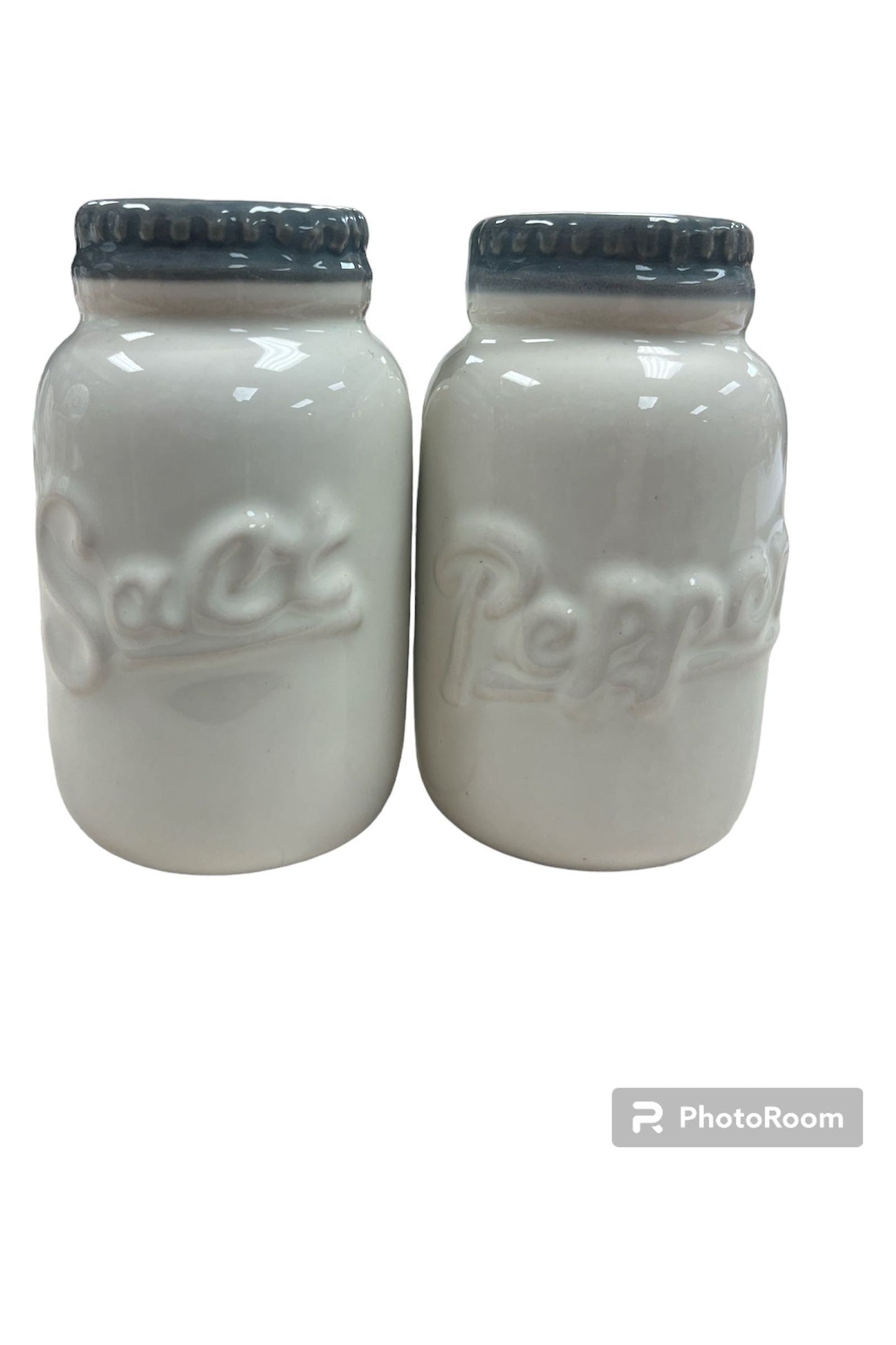 Mason Jar Salt & Pepper Shakers