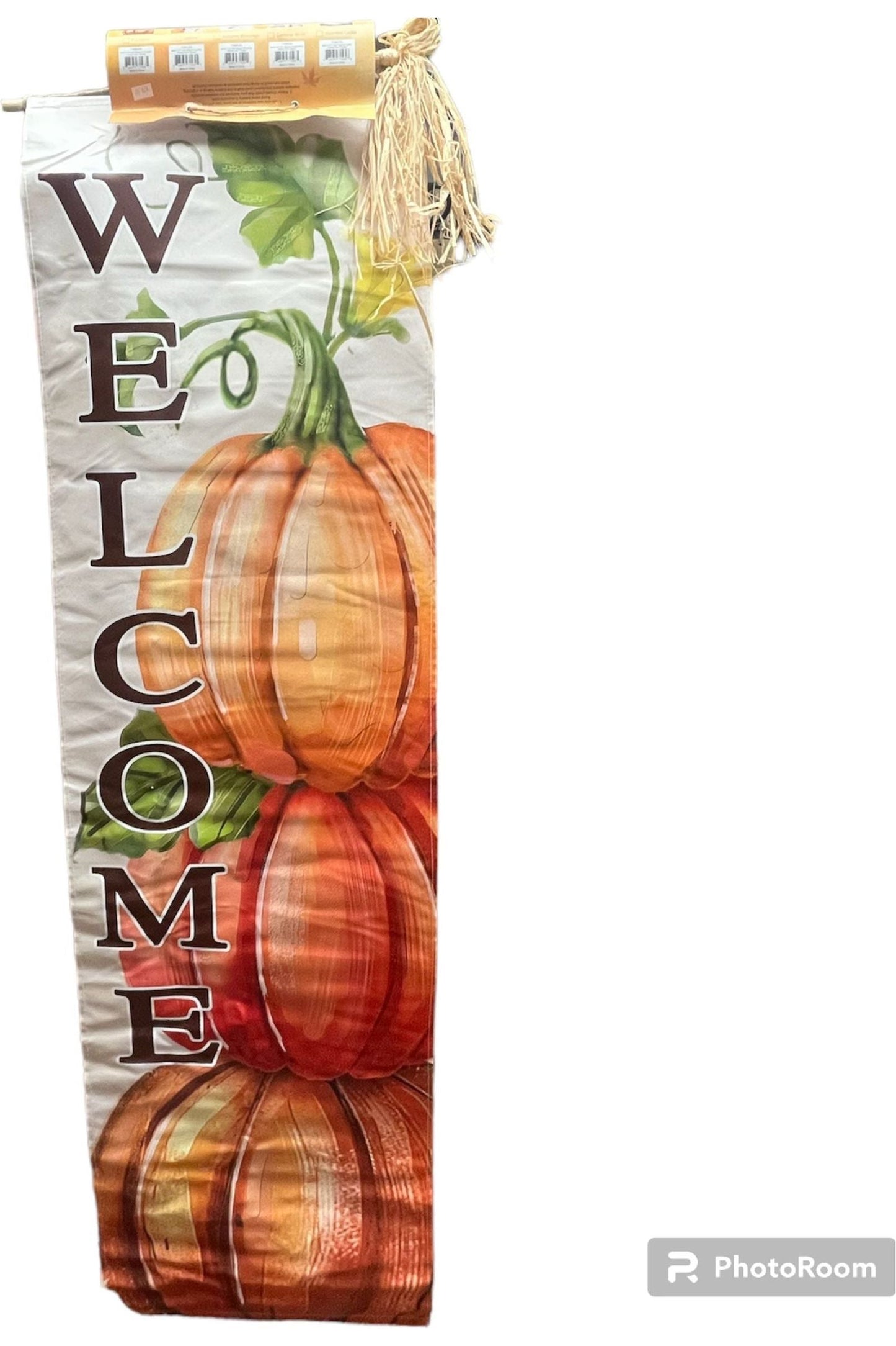 Pumpkin Welcome Banner