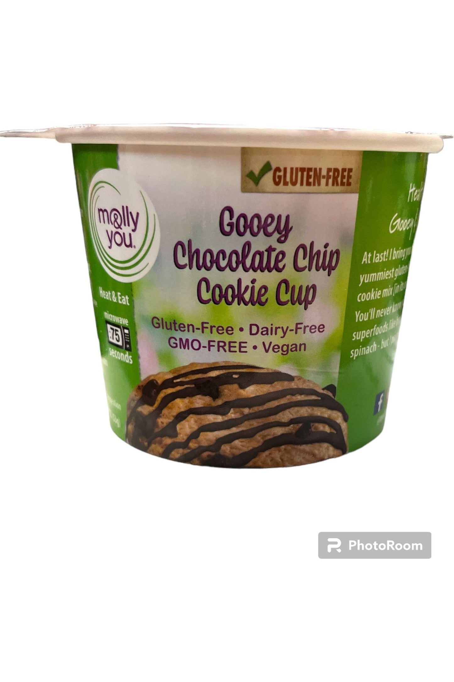 Molly & You Allergy Friendly Chocolate Chip Cookie Cup