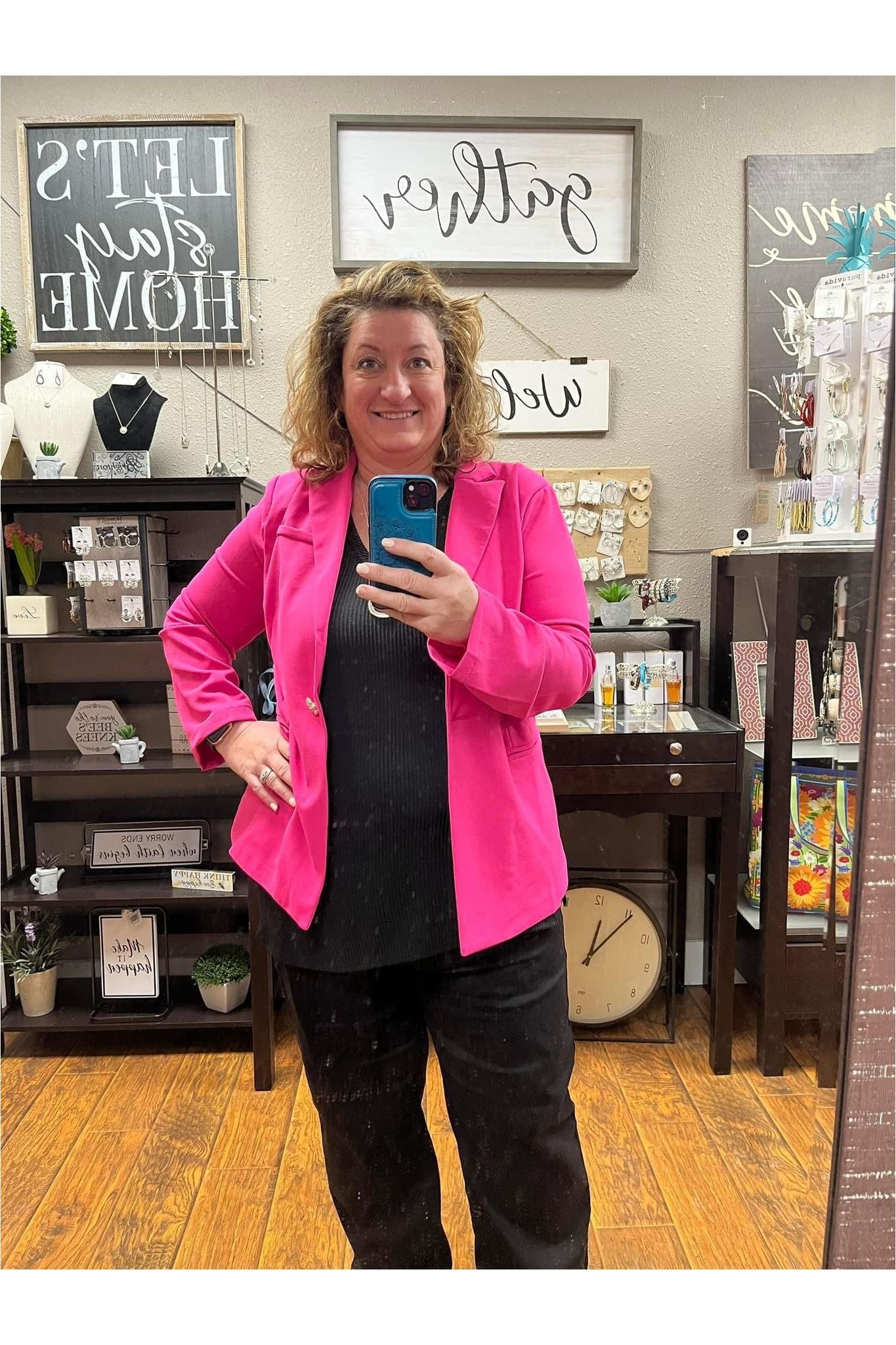 Hot Pink Blazer