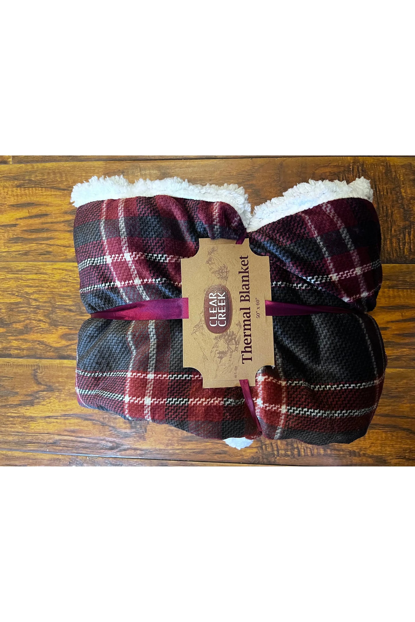 Clear Creek checkered blanket