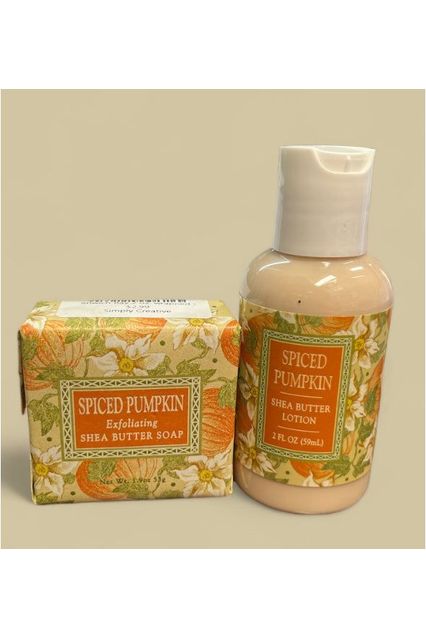 Greenwich Mini Soap & Lotion Set-Spiced Pumpkin