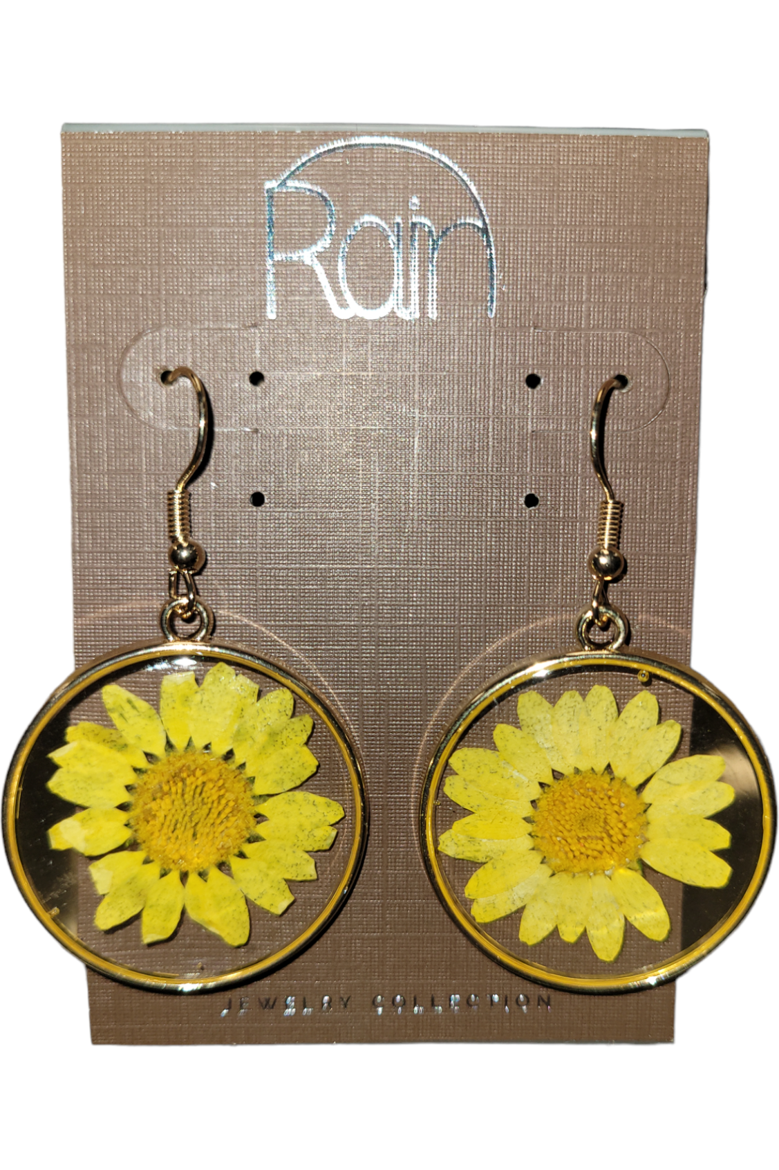 Yellow Daisy Earrings