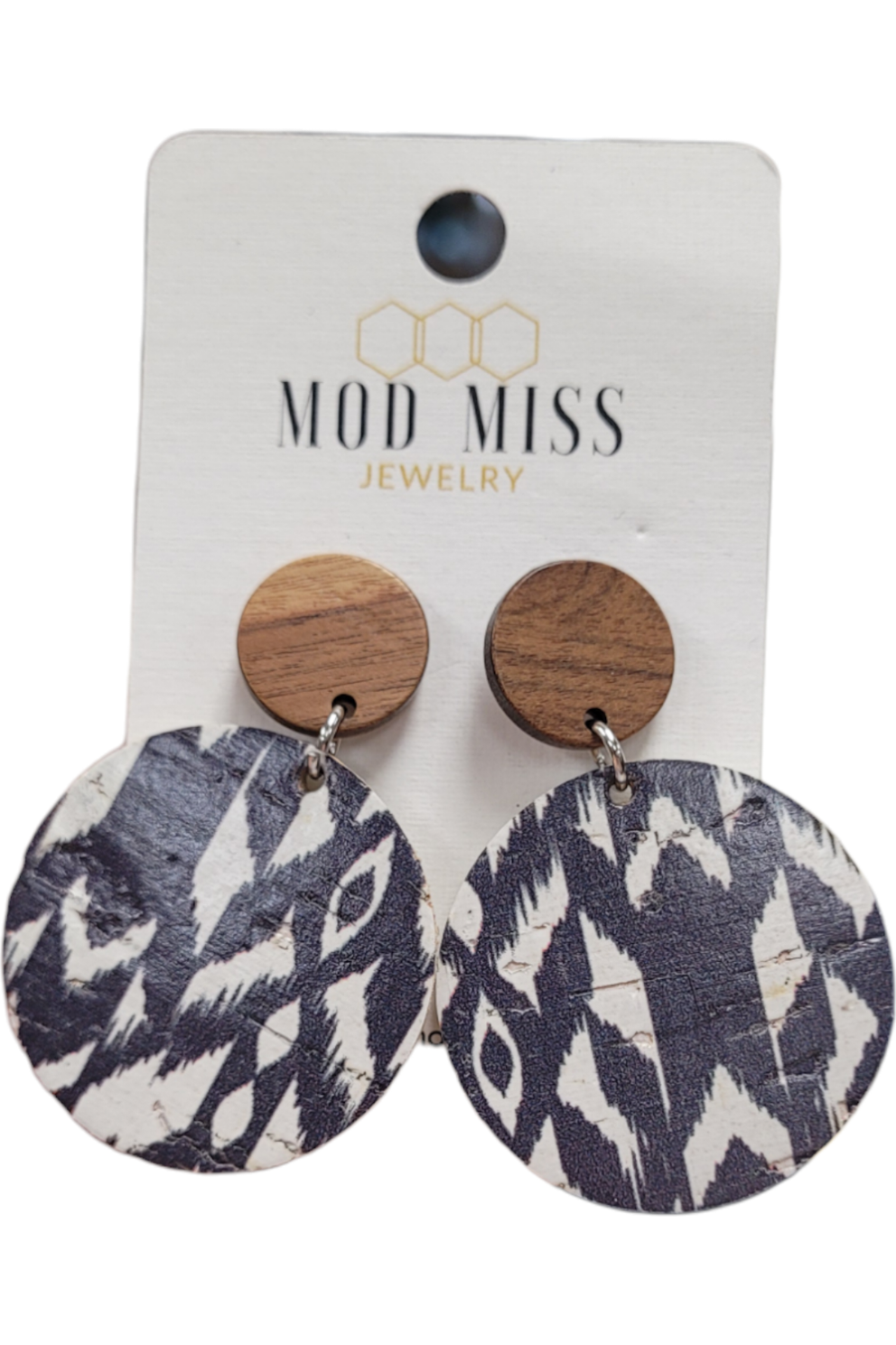 Mod Miss Earrings Cheveron