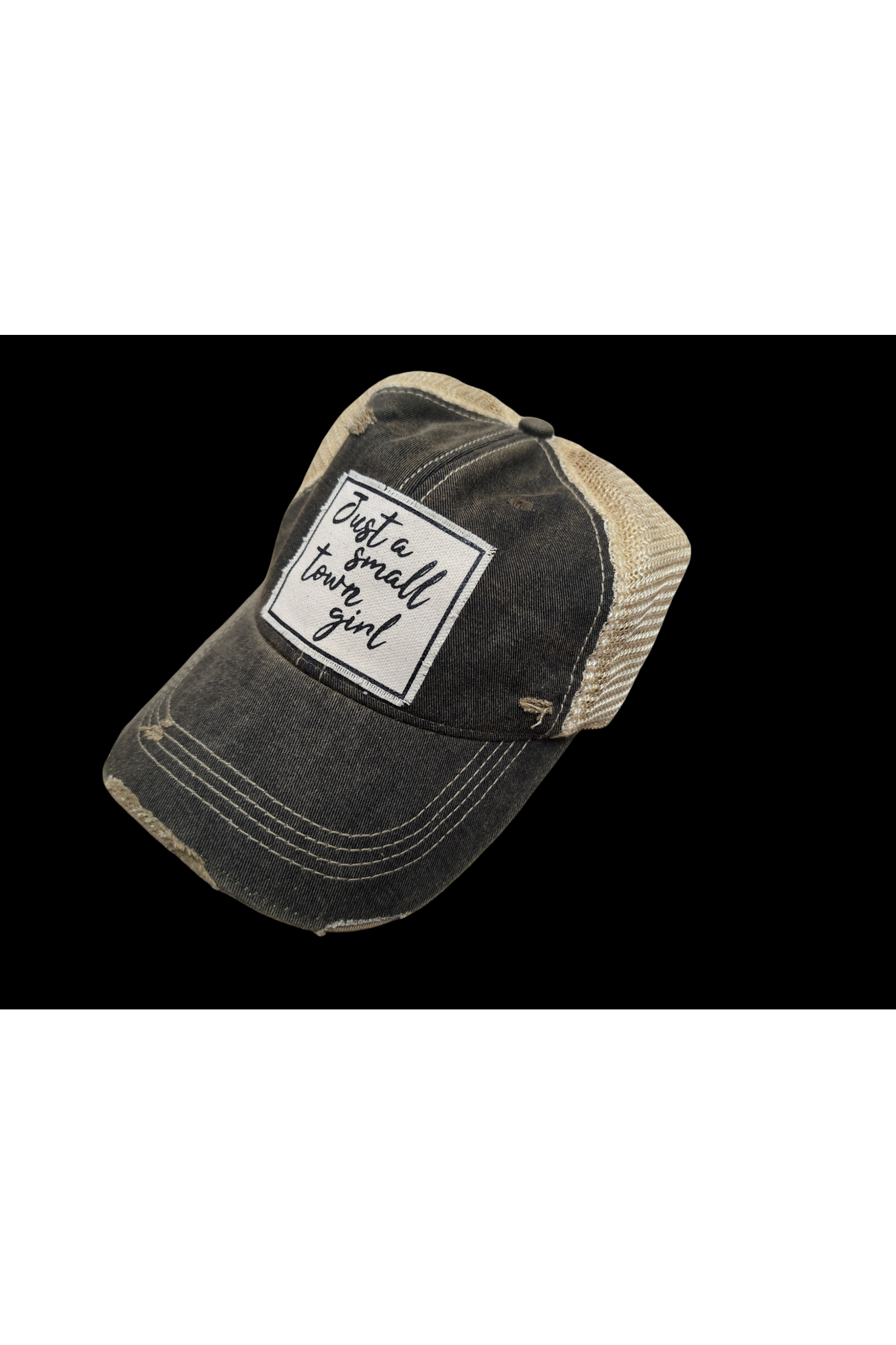Just A Small Town Girl Trucker Hat
