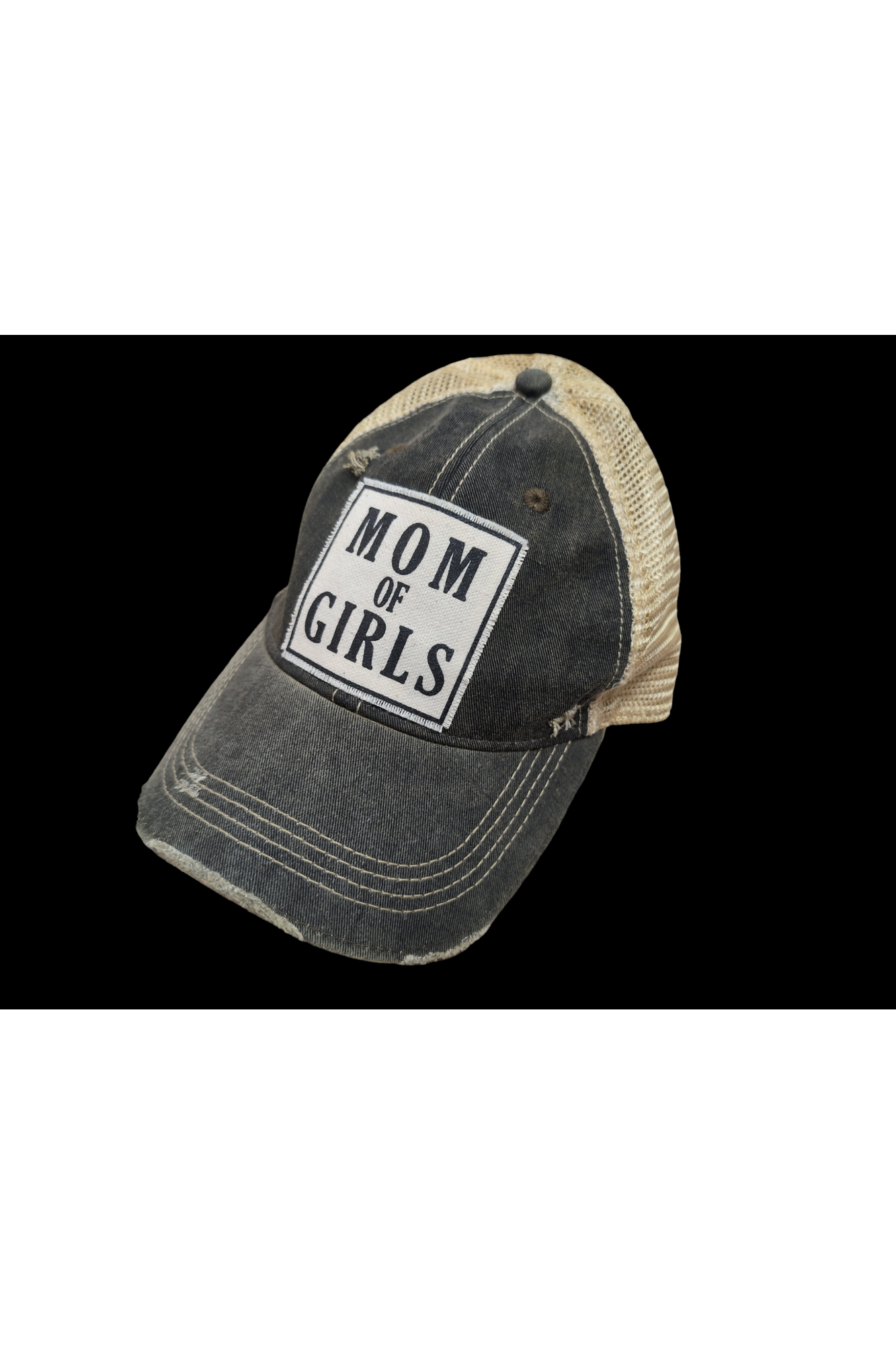 Mom Of Girls Trucker Hat