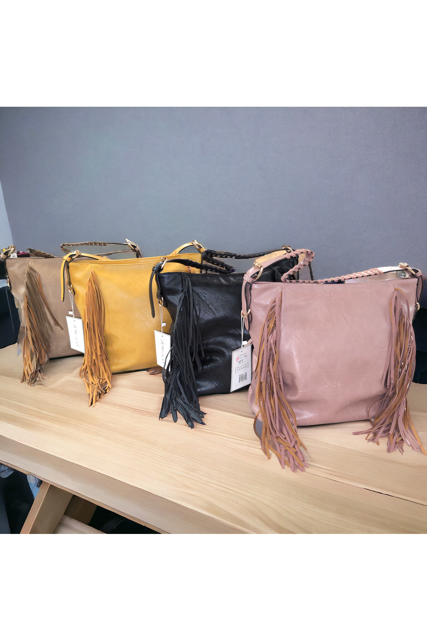 Jen & Co Fringe Large Bag