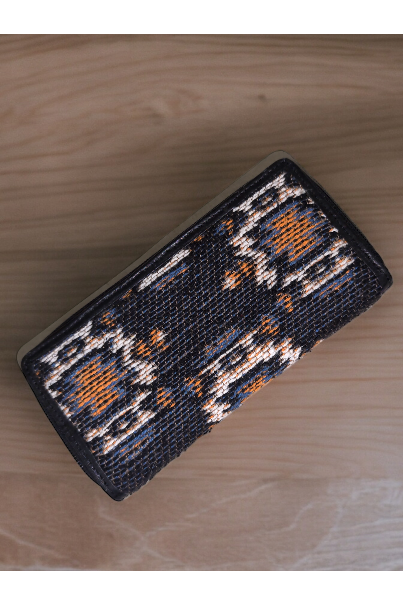 Myra Camo Blue Wallet