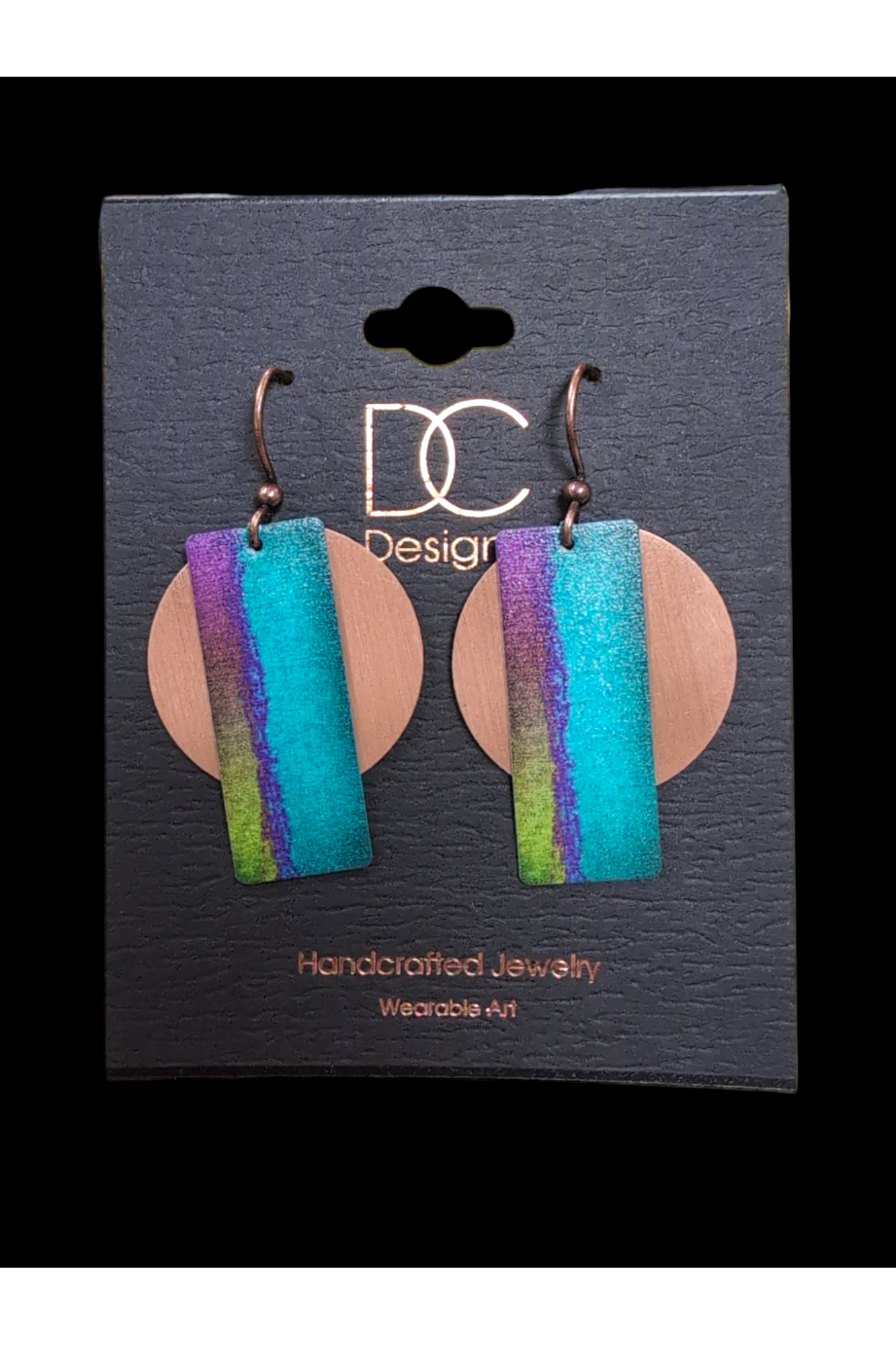 Double Layer Gold Coin Earrings