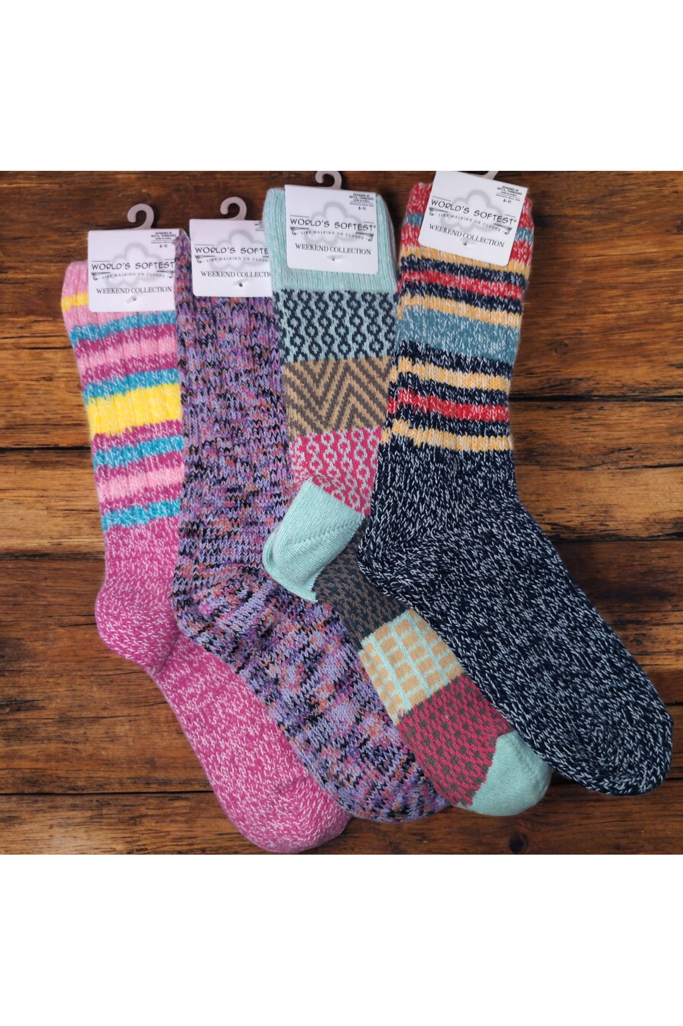 World's Softest Socks (Assorted Colors)