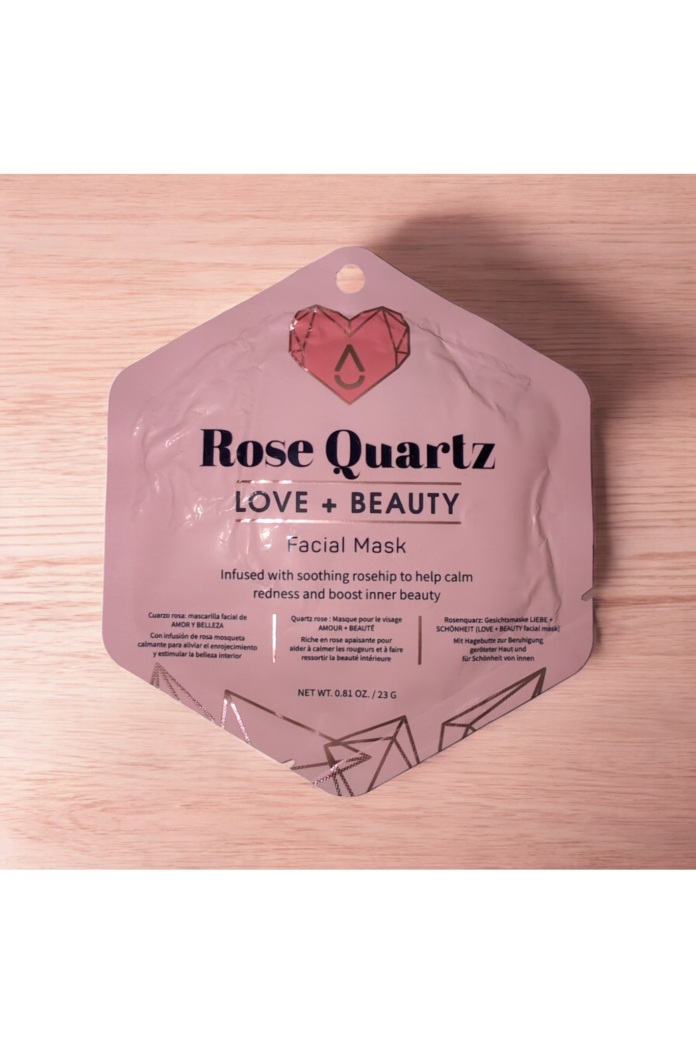 Rose Quartz Facial Mask