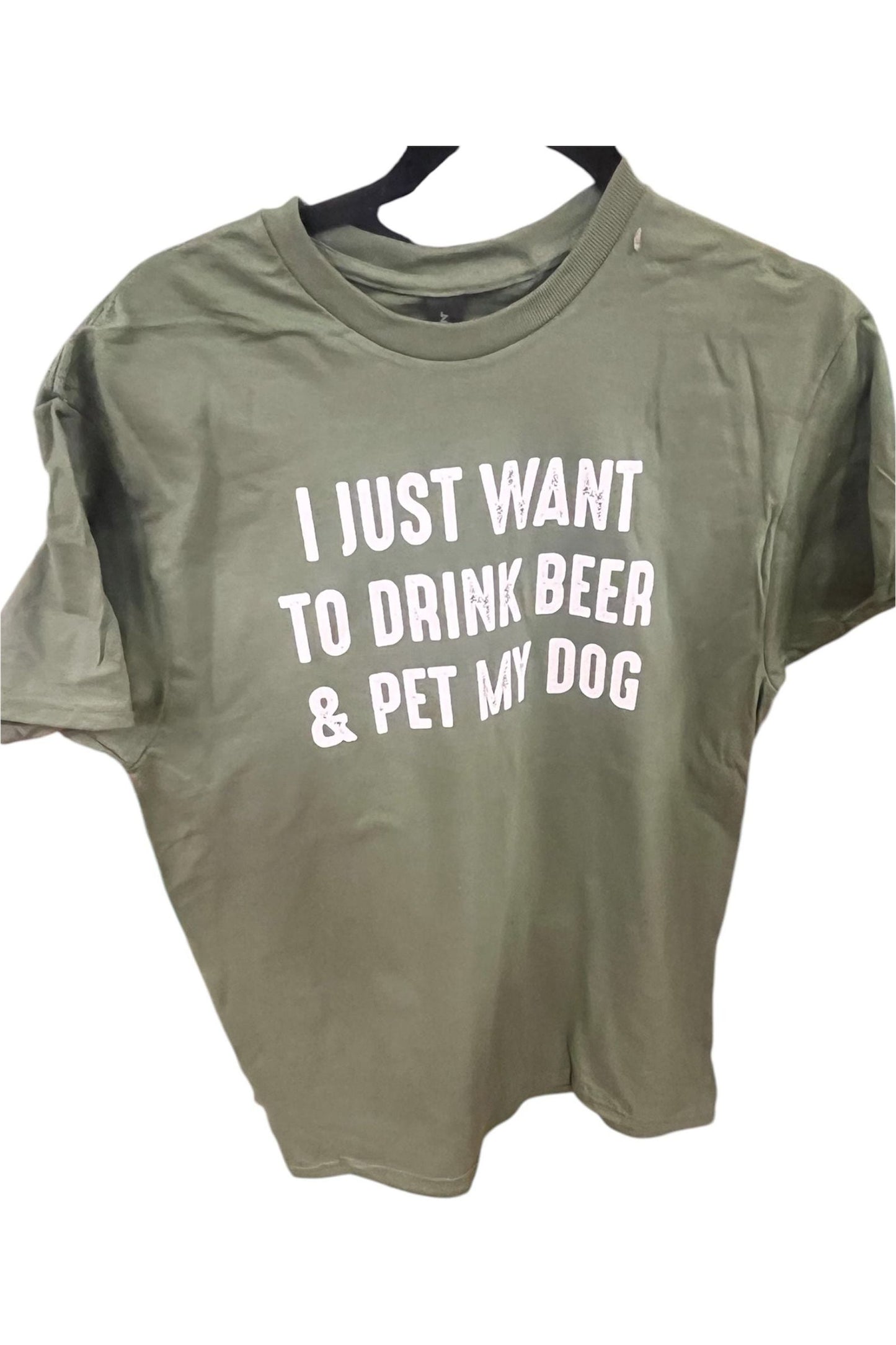 Drink Beer & Pet My Dog T-Shirt