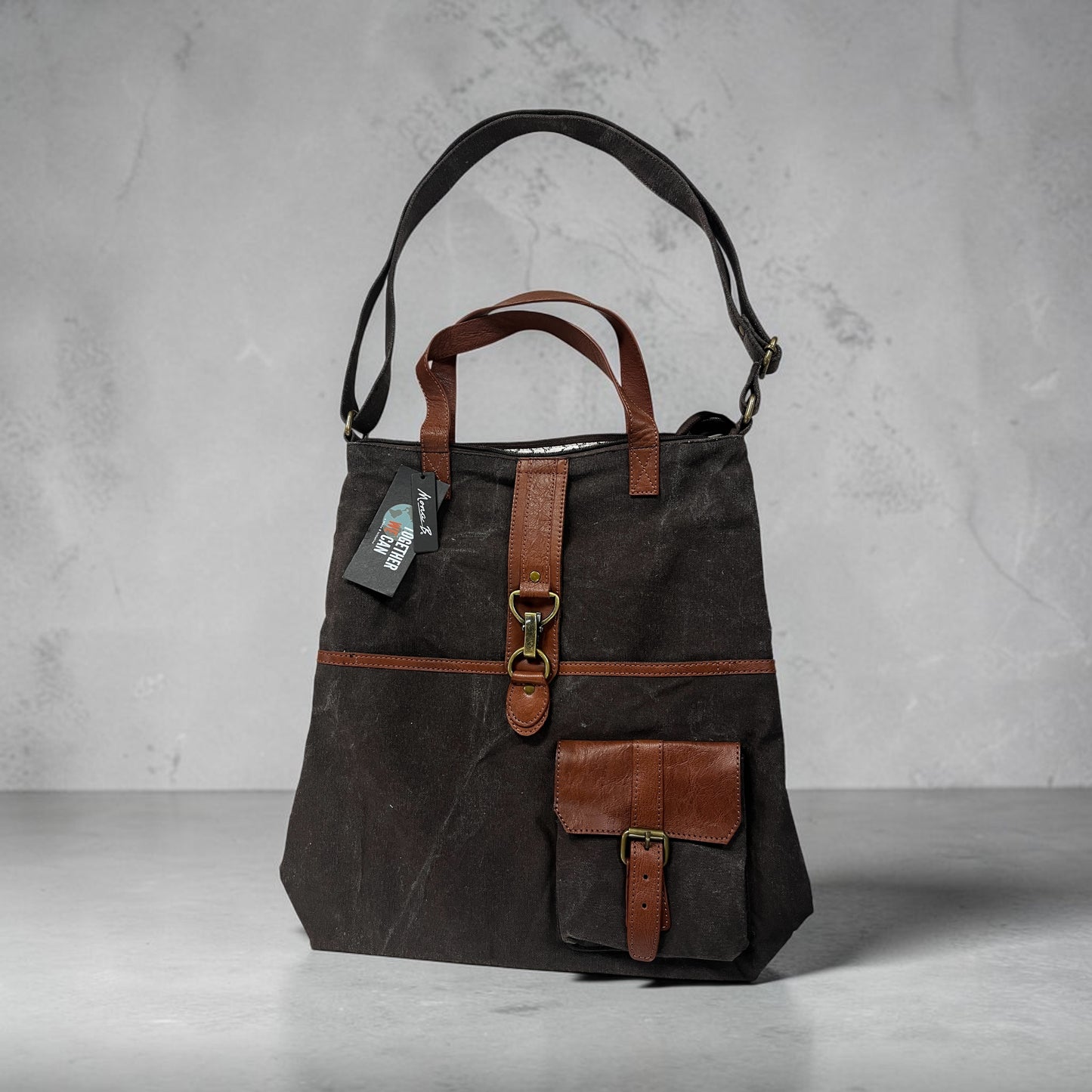 Mona B Chocolate Explorer Bag