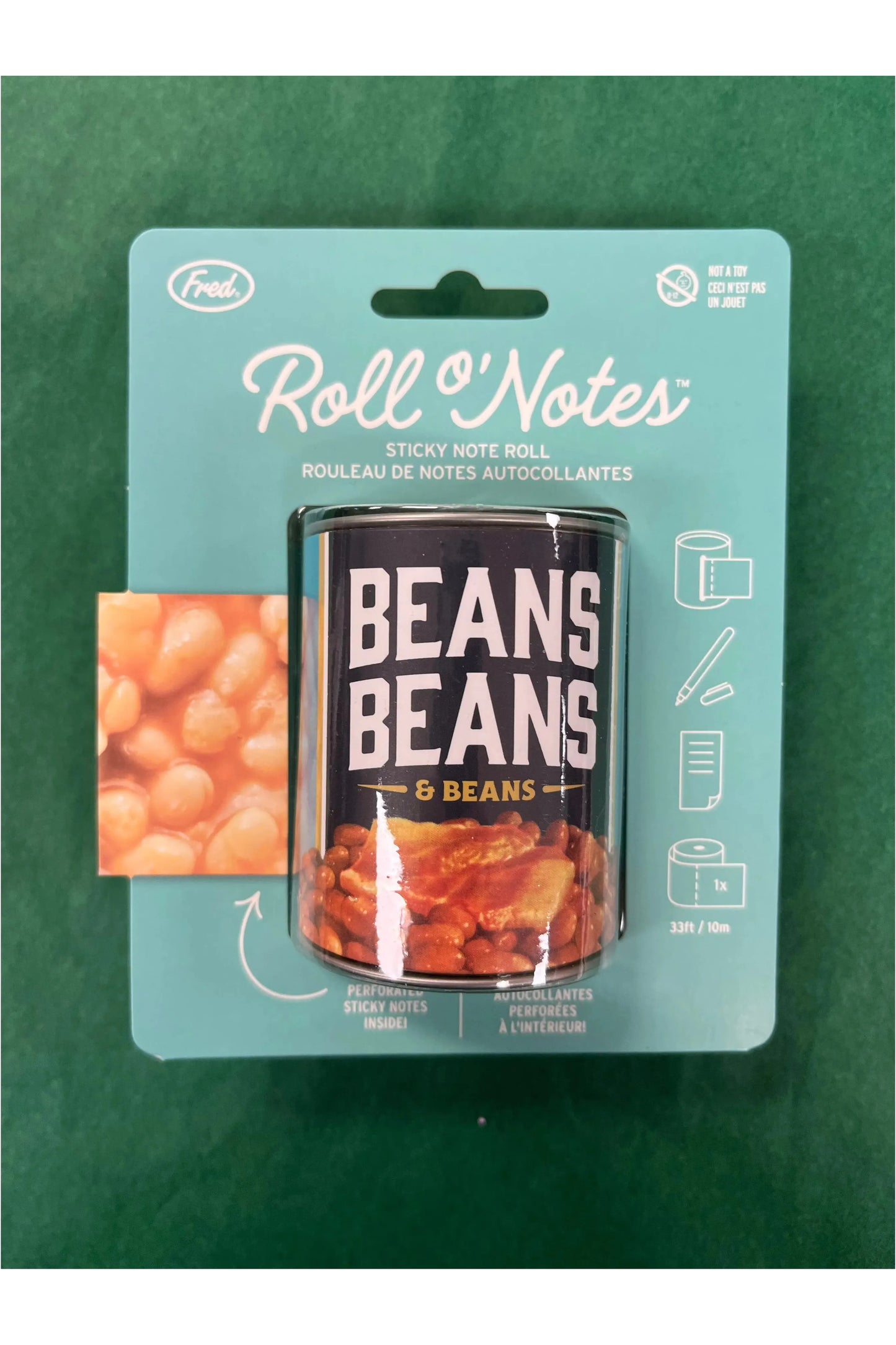 bean sticky notes
