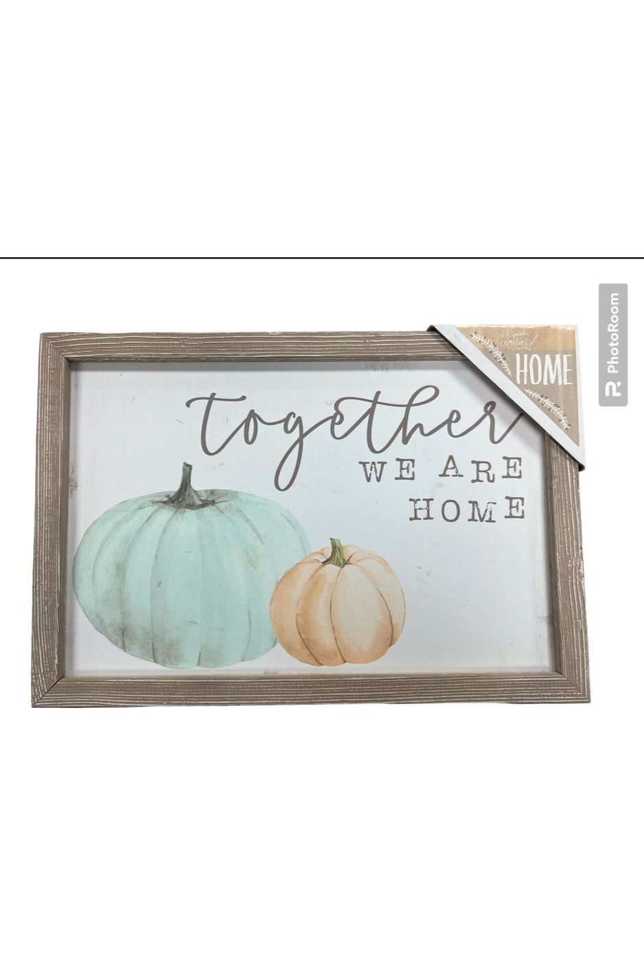 “Together We Are Home” Framed wall art