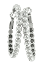 JA9355 Twinkle Med Hoops from Brighton