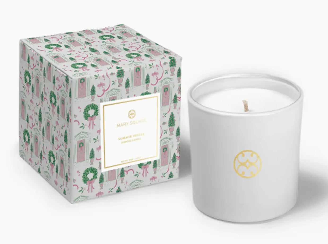 Mary Square Boxed Candles - Holiday