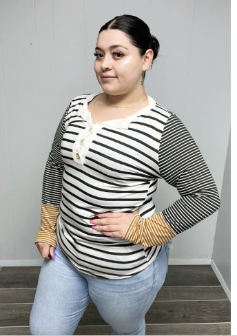 Look no further Henley Top