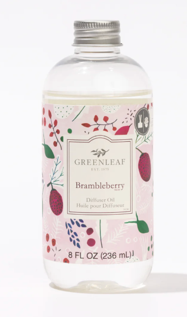Green Leaf Flower Diffuser Oil Refills