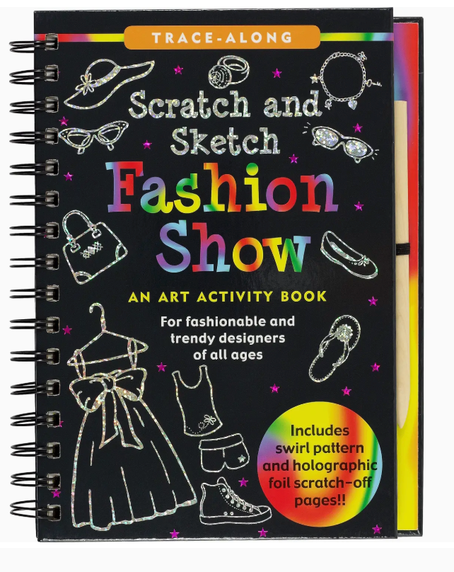 Scratch & Sketch Activity Book