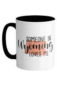 Wyoming love mug