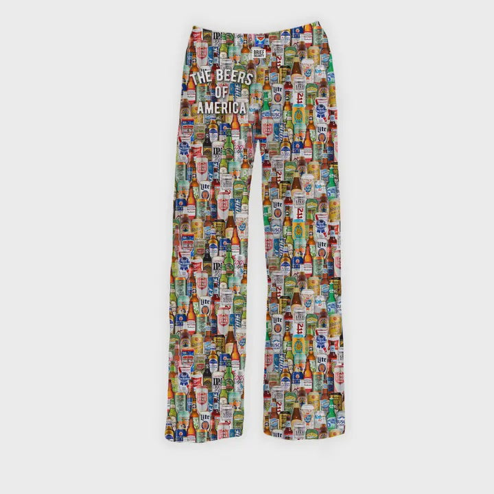 Beers Of America Lounge Pants
