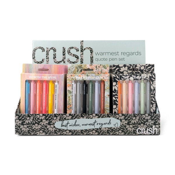 Warmest Regards Quote Pen Set