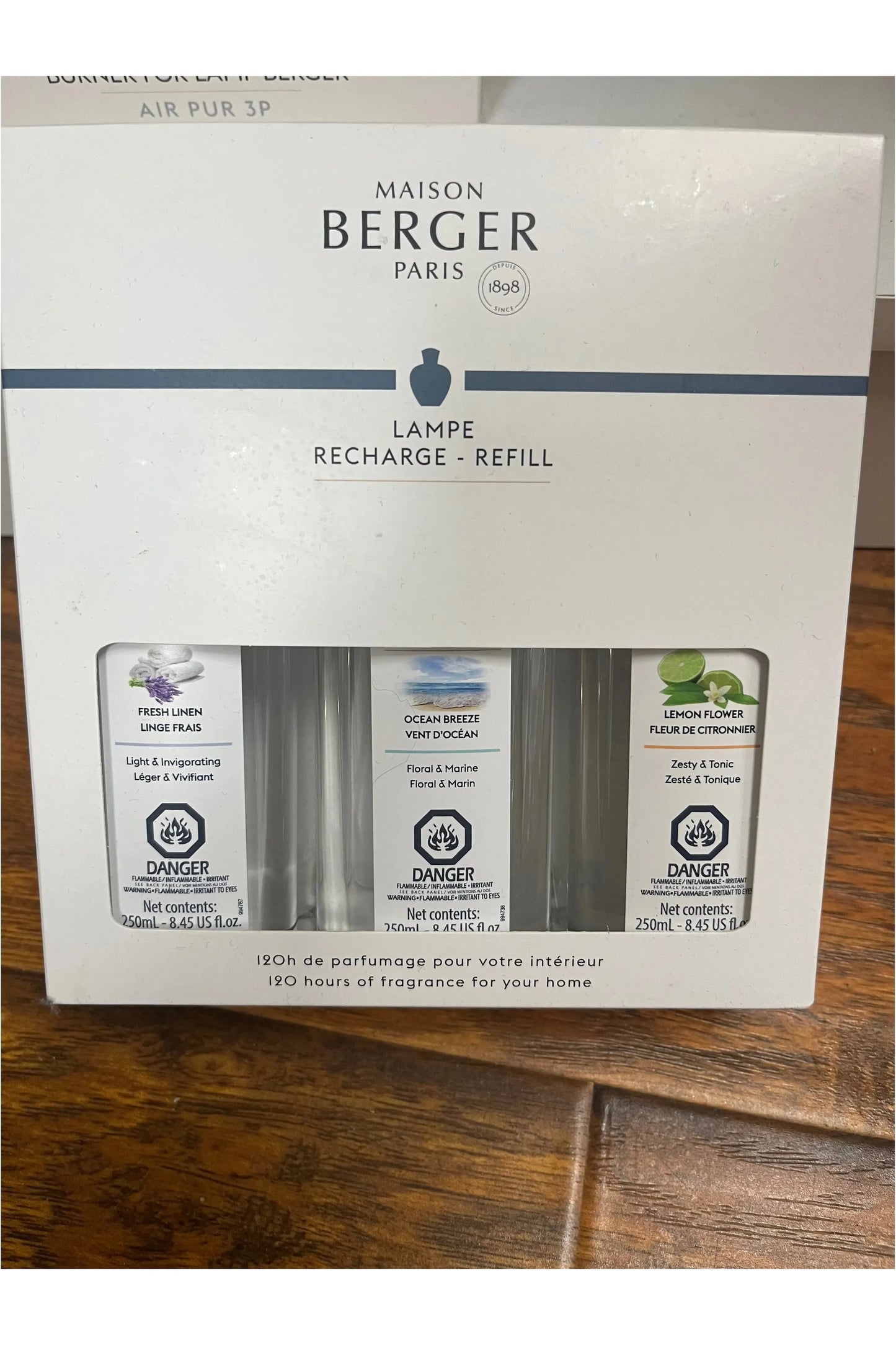 Lampe Berger 3 mini bottle Refill Set