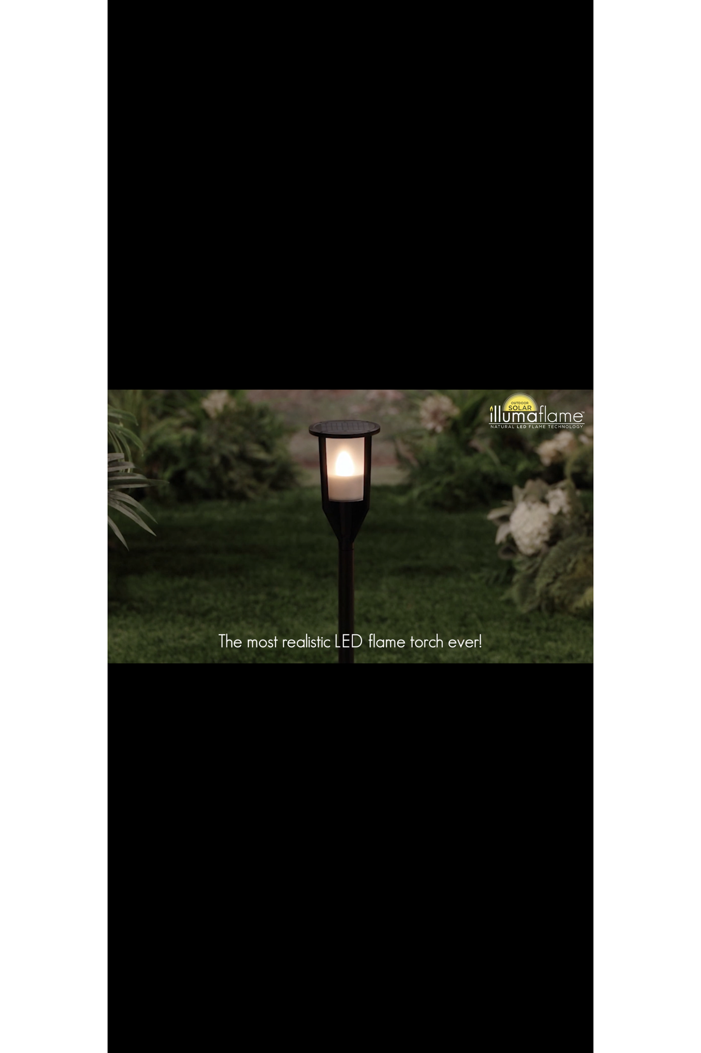 Illumaflame Solar Torch